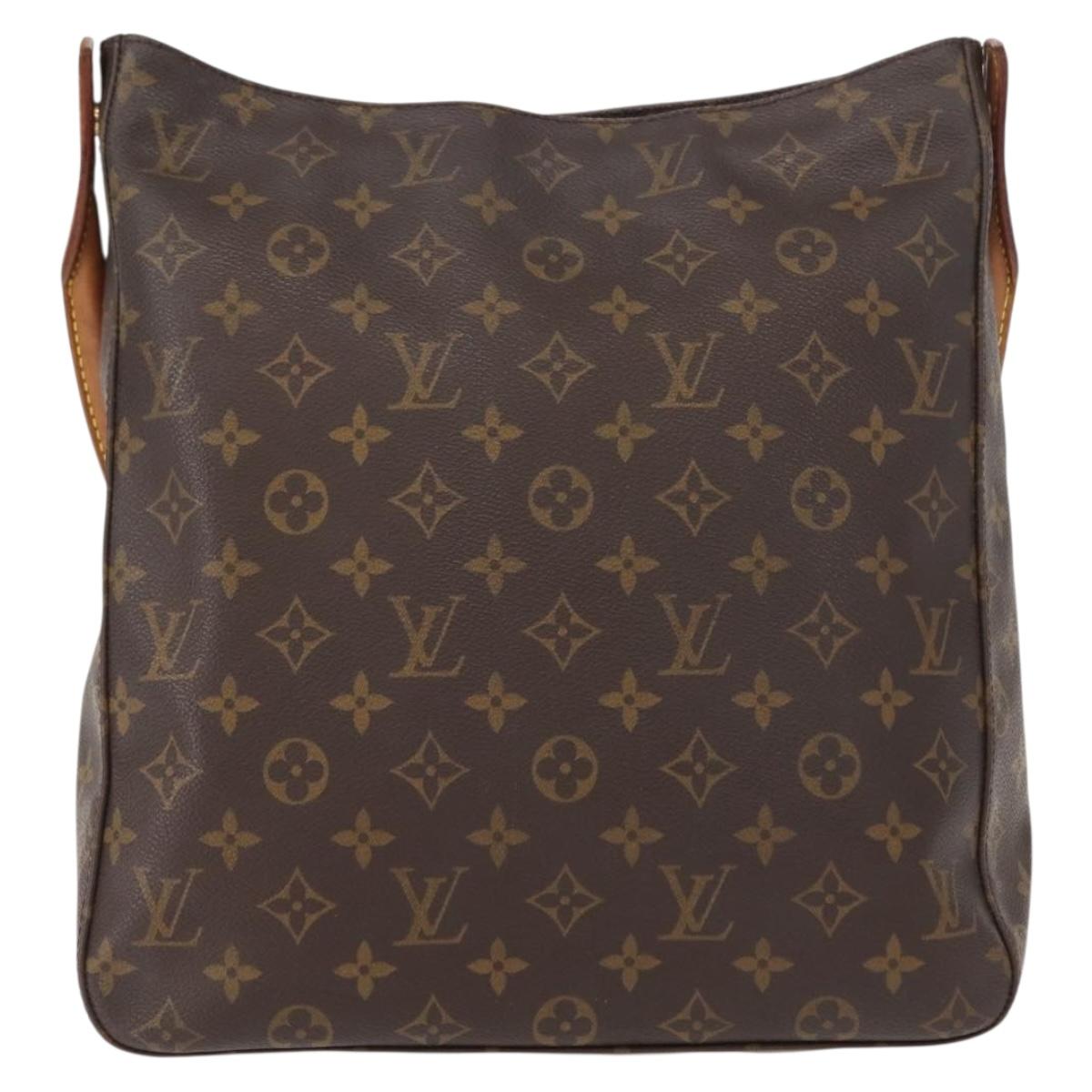 LOUIS VUITTON Monogram Looping GM Shoulder Bag M51145 LV Auth 148115