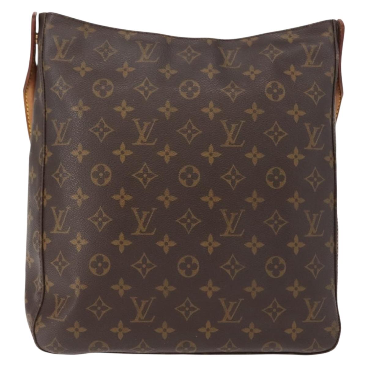 LOUIS VUITTON Monogram Looping GM Shoulder Bag M51145 LV Auth 148115