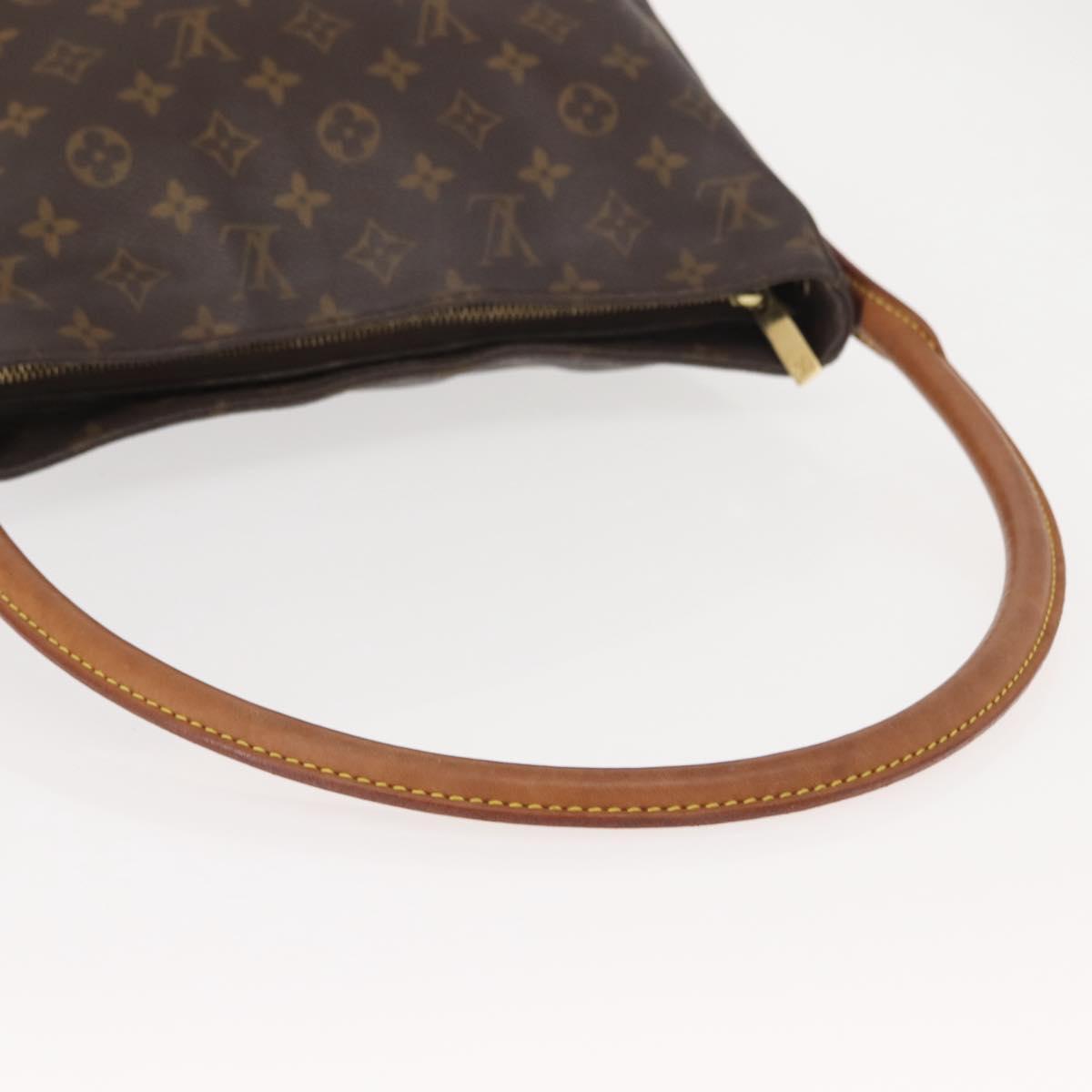 LOUIS VUITTON Monogram Looping GM Shoulder Bag M51145 LV Auth 148115