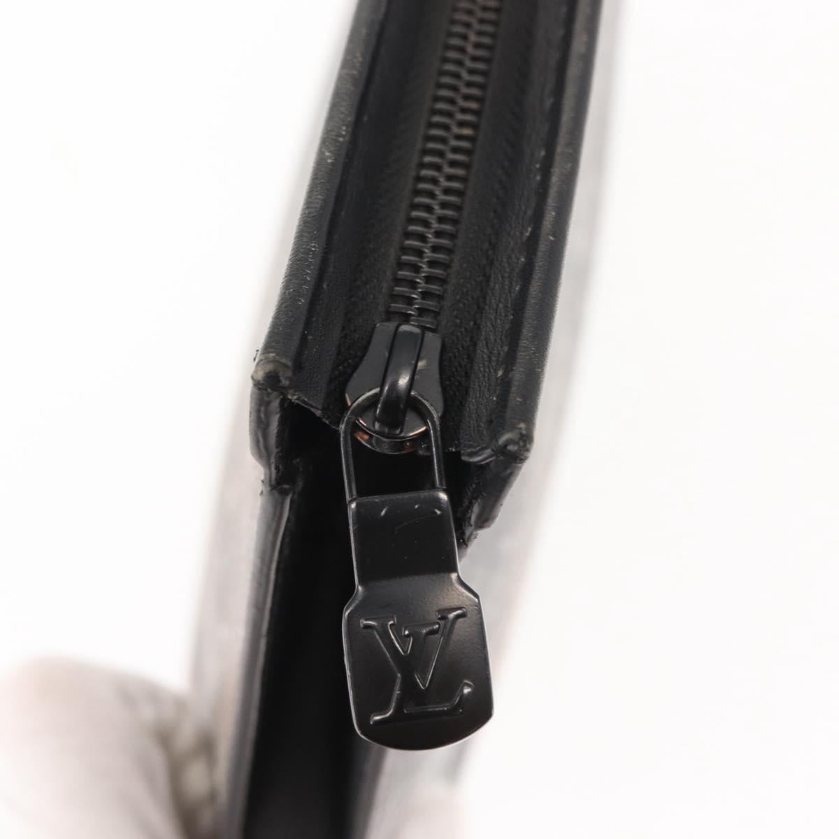 LOUIS VUITTON Monogram Galaxy Pochette Voyage MM Bag Gray M44448 LV Auth 148119