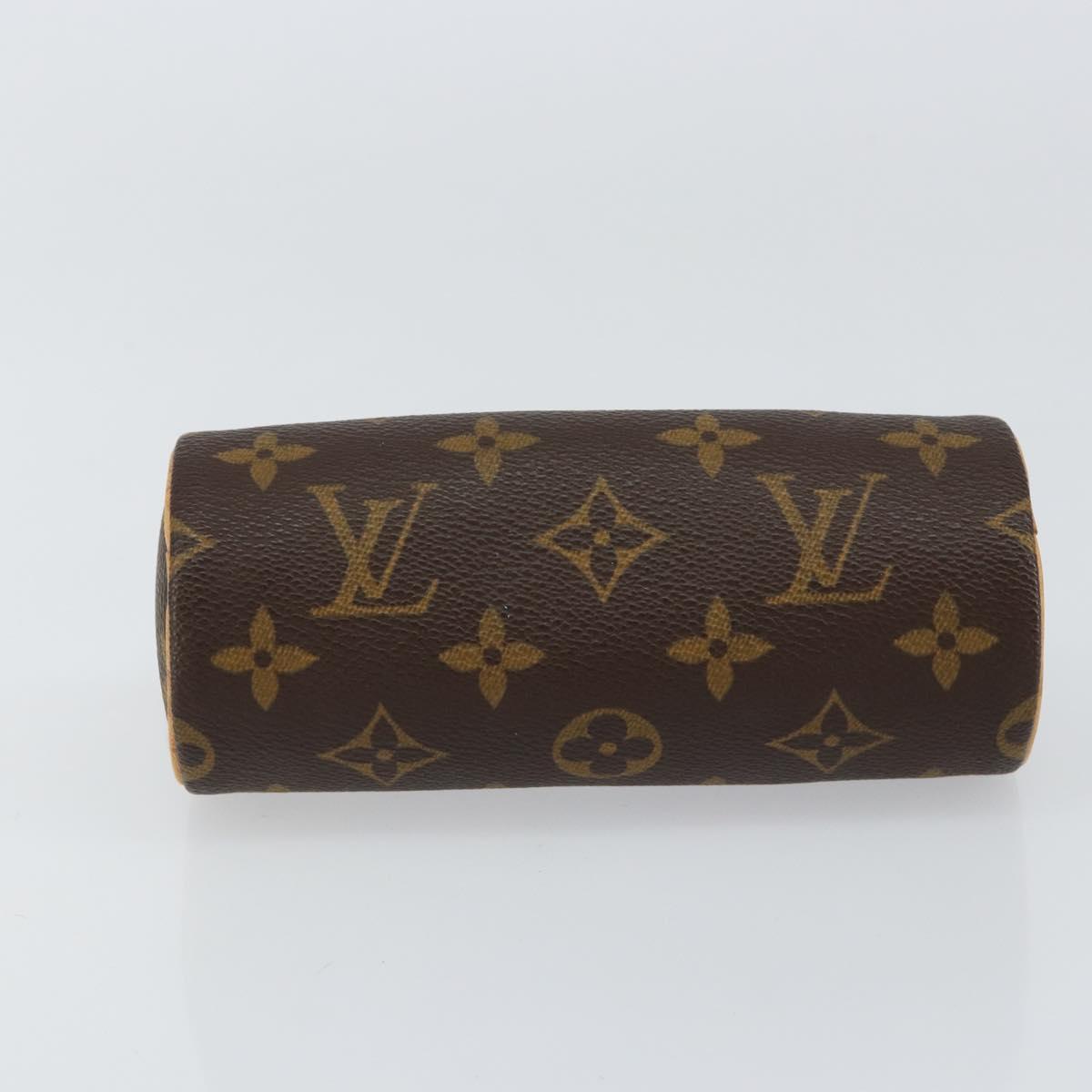 LOUIS VUITTON Monogram Papillon Pouch LV Auth 148120