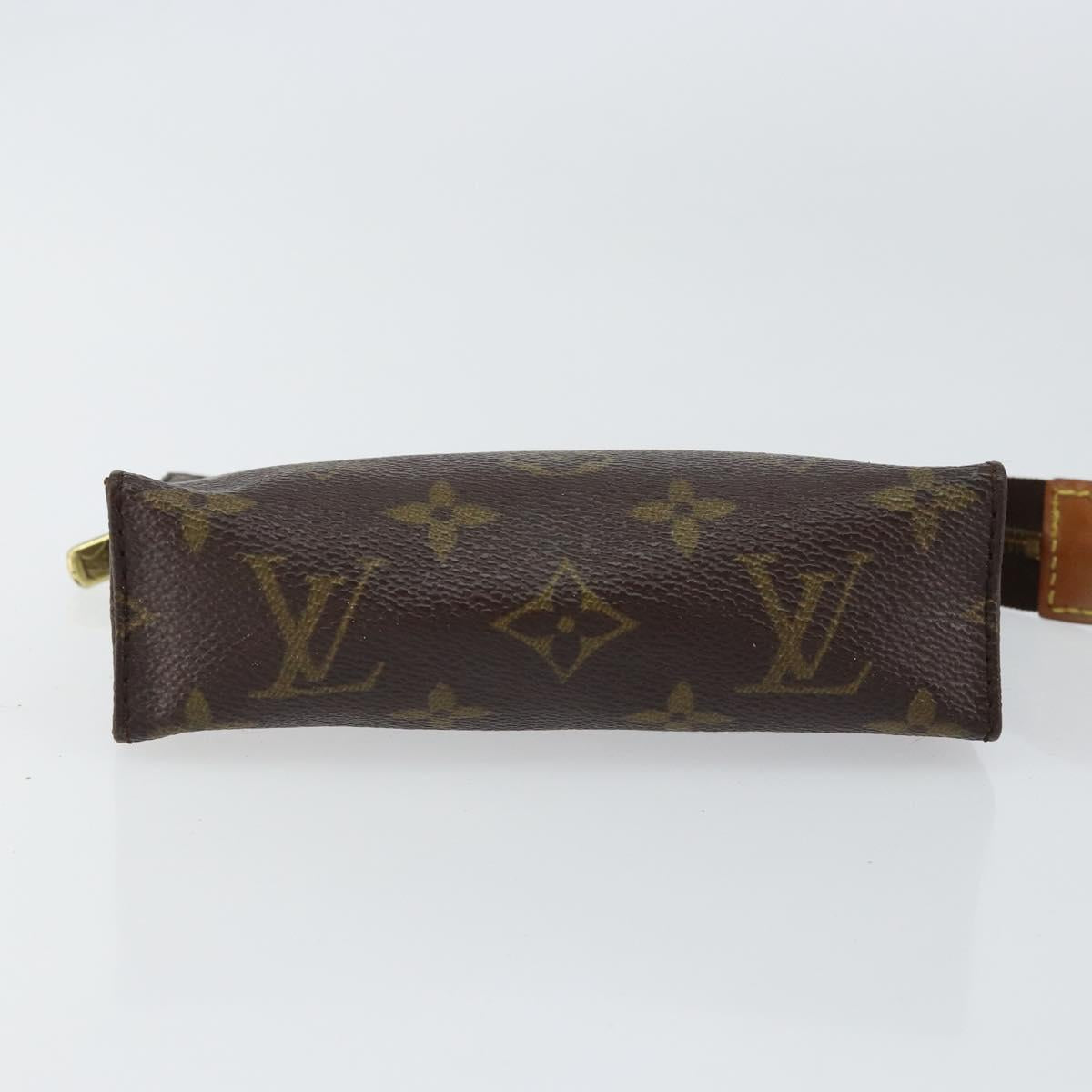 LOUIS VUITTON Monogram Poche Toilette 15 Pouch M47546 LV Auth 148123