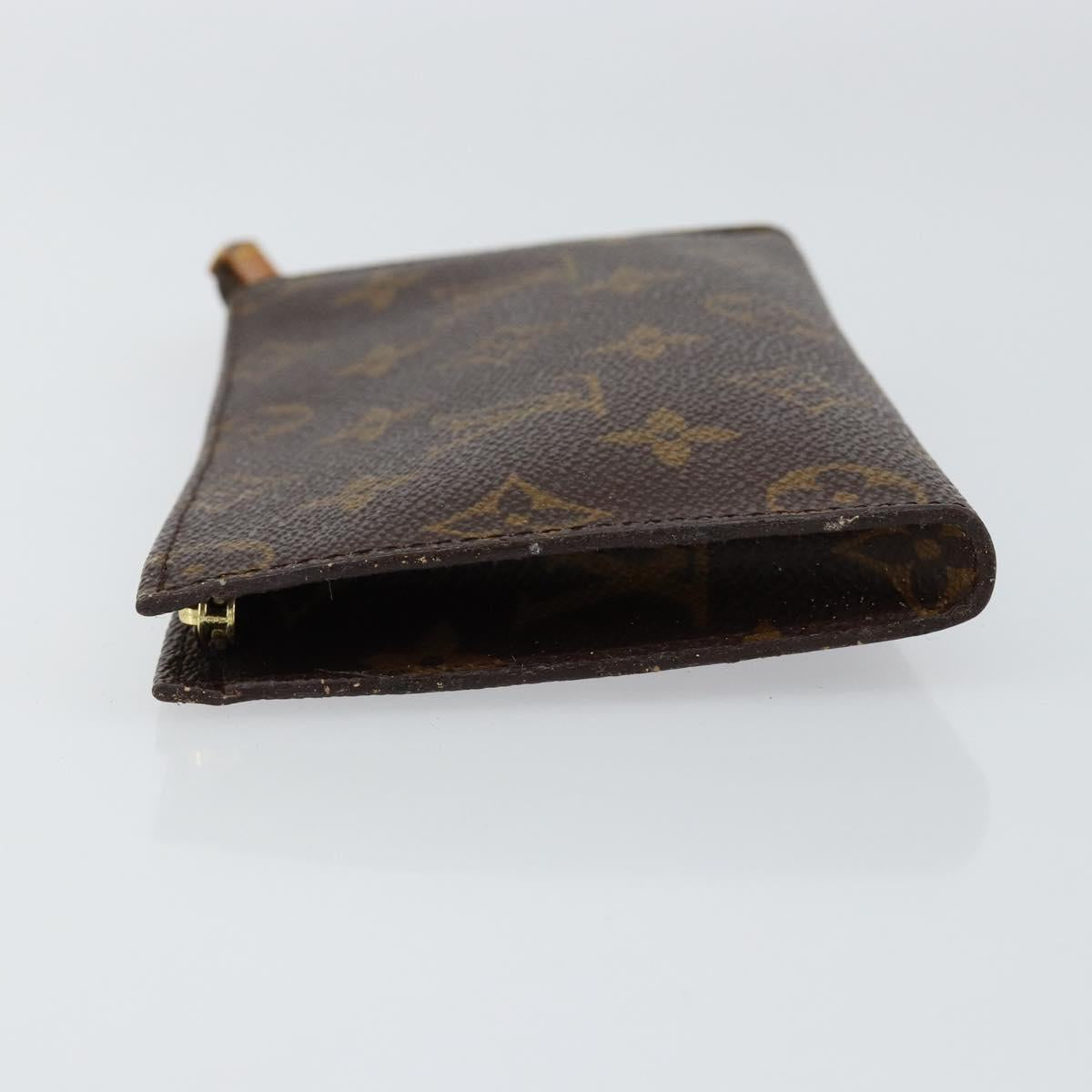 LOUIS VUITTON Monogram Bucket PM Accessory Pouch LV Auth 148125