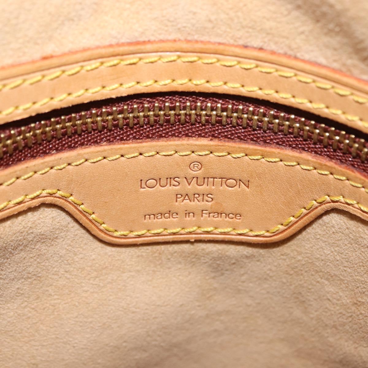 LOUIS VUITTON Nomad Male Ventiem Bag 20th Anniversary Beige M99070 Auth 148127