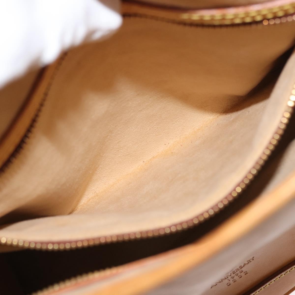 LOUIS VUITTON Nomad Male Ventiem Bag 20th Anniversary Beige M99070 Auth 148127