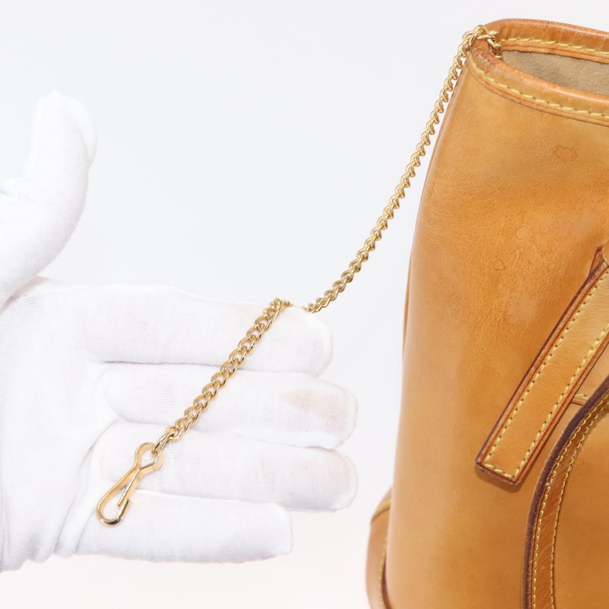 LOUIS VUITTON Nomad Male Ventiem Bag 20th Anniversary Beige M99070 Auth 148127