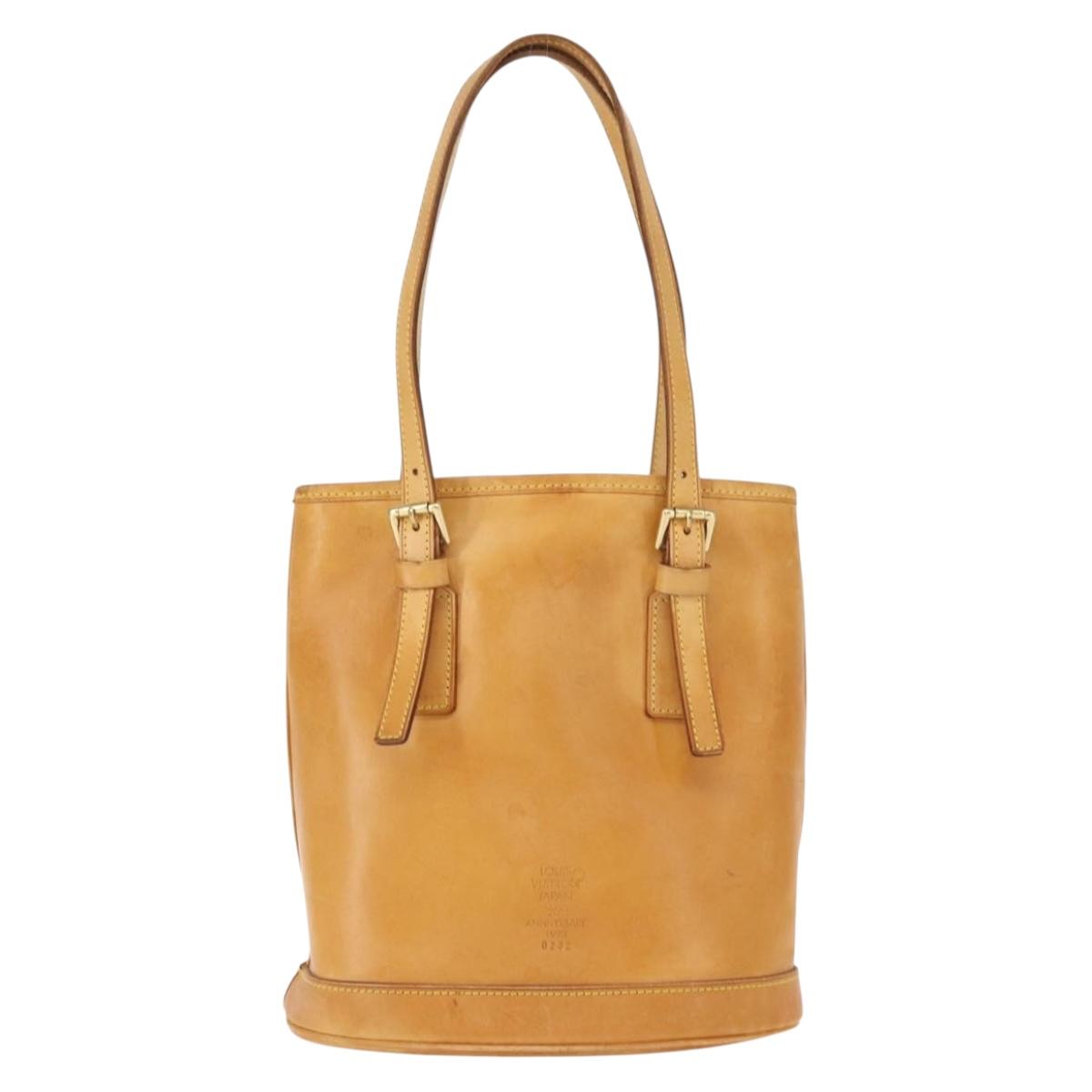 LOUIS VUITTON Nomad Male Ventiem Bag 20th Anniversary Beige M99070 Auth 148127