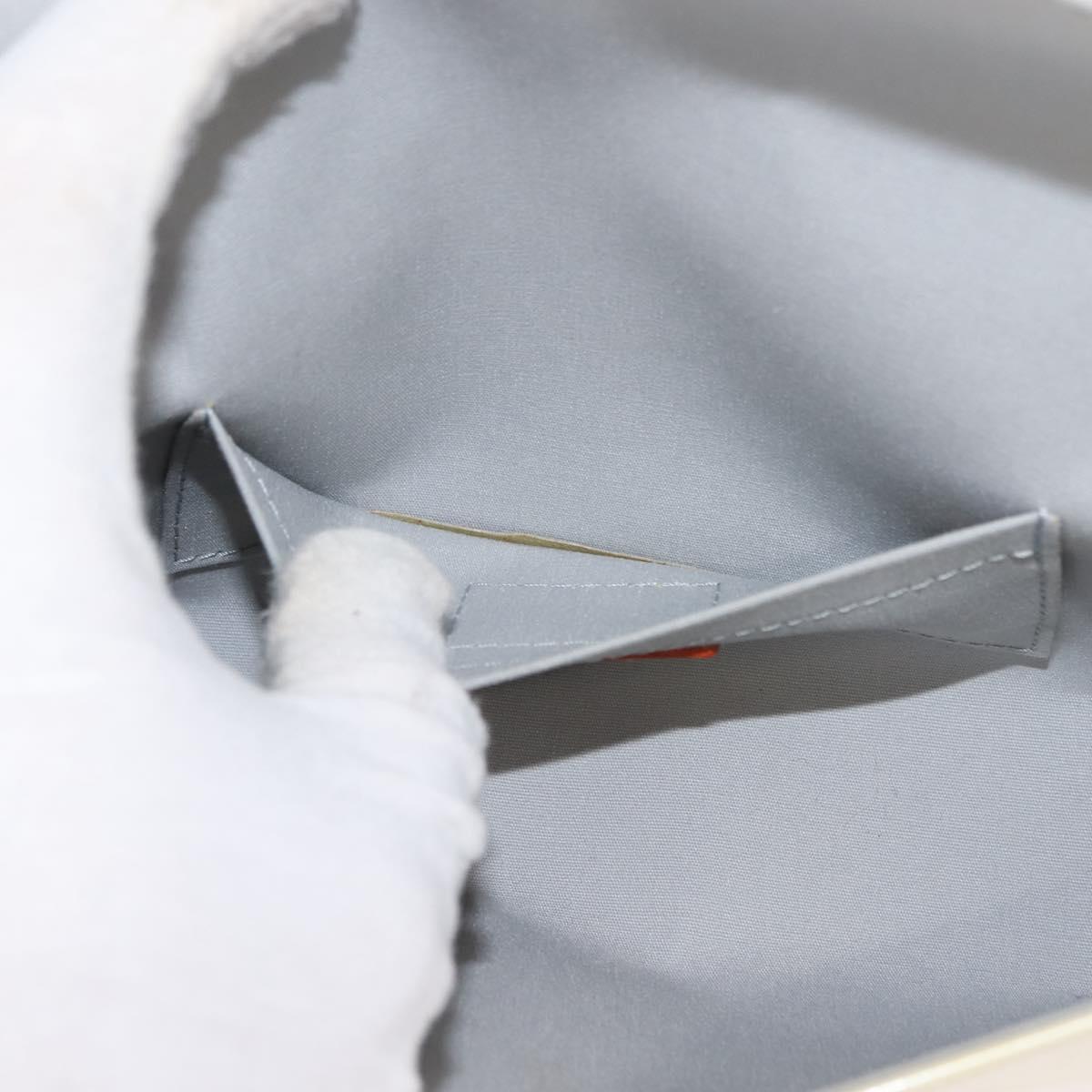 LOUIS VUITTON Monogram Vernis Malibu Street Bag Perle M91507 LV Auth 148134