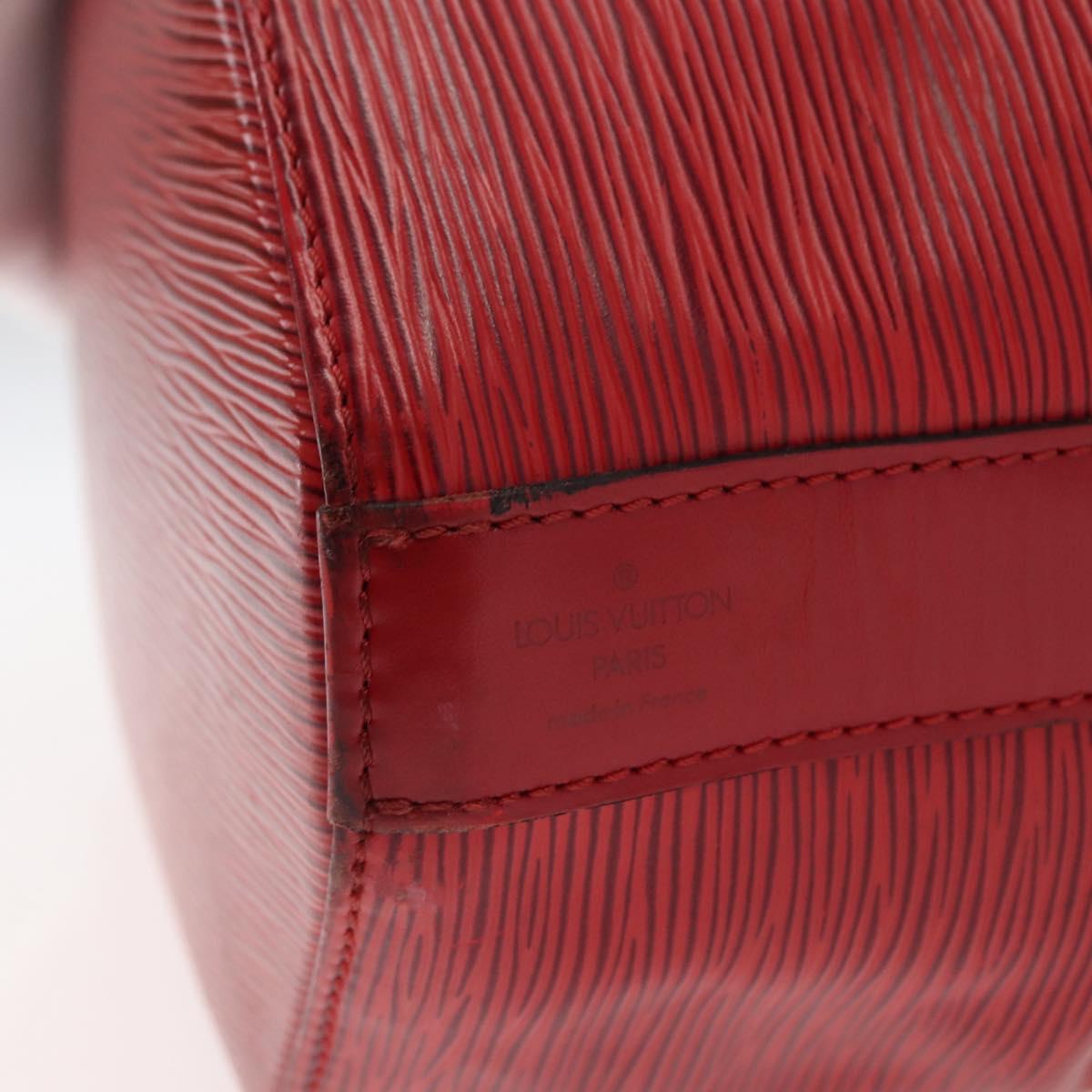 LOUIS VUITTON Epi Sac Depaule GM Shoulder Bag Red M80197 LV Auth 148137