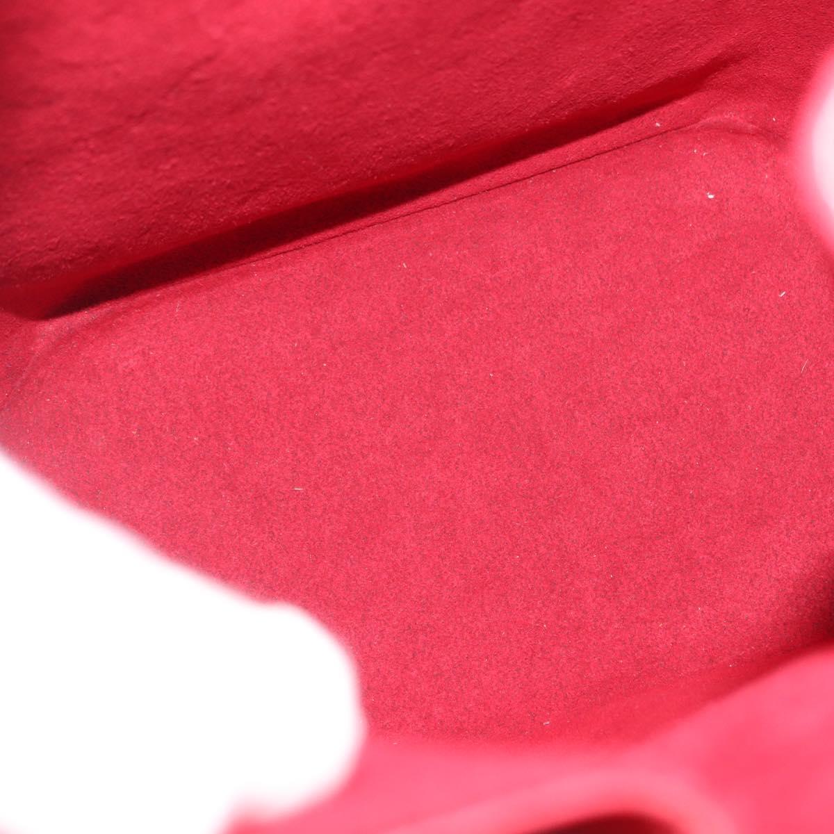 LOUIS VUITTON Epi Sac Depaule GM Shoulder Bag Red M80197 LV Auth 148137