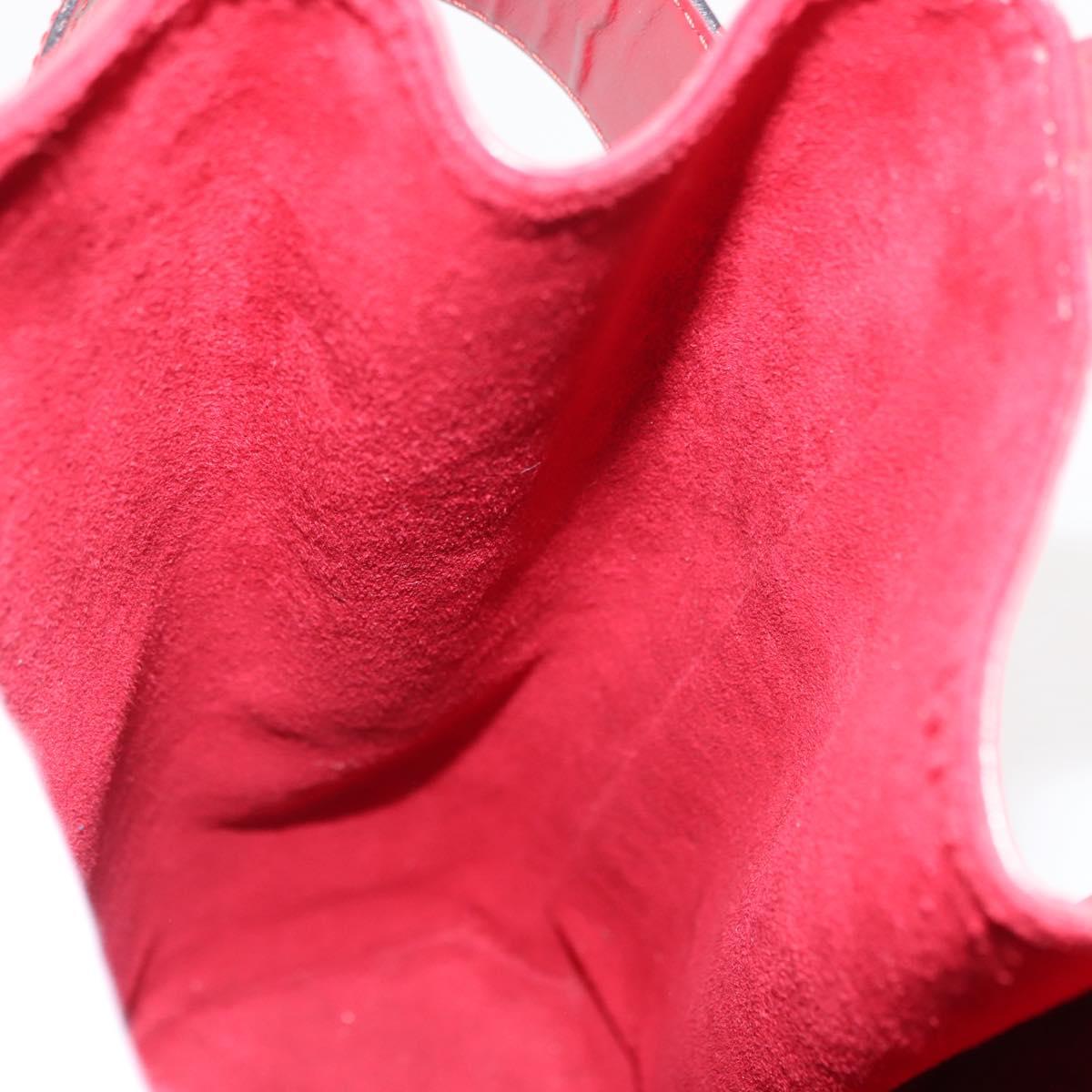 LOUIS VUITTON Epi Sac Depaule GM Shoulder Bag Red M80197 LV Auth 148137