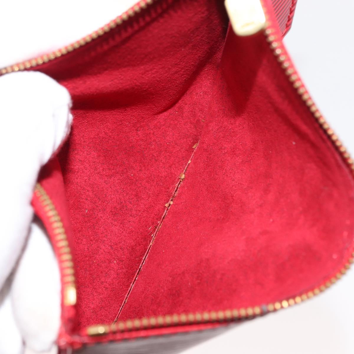 LOUIS VUITTON Epi Sac Depaule GM Shoulder Bag Red M80197 LV Auth 148137