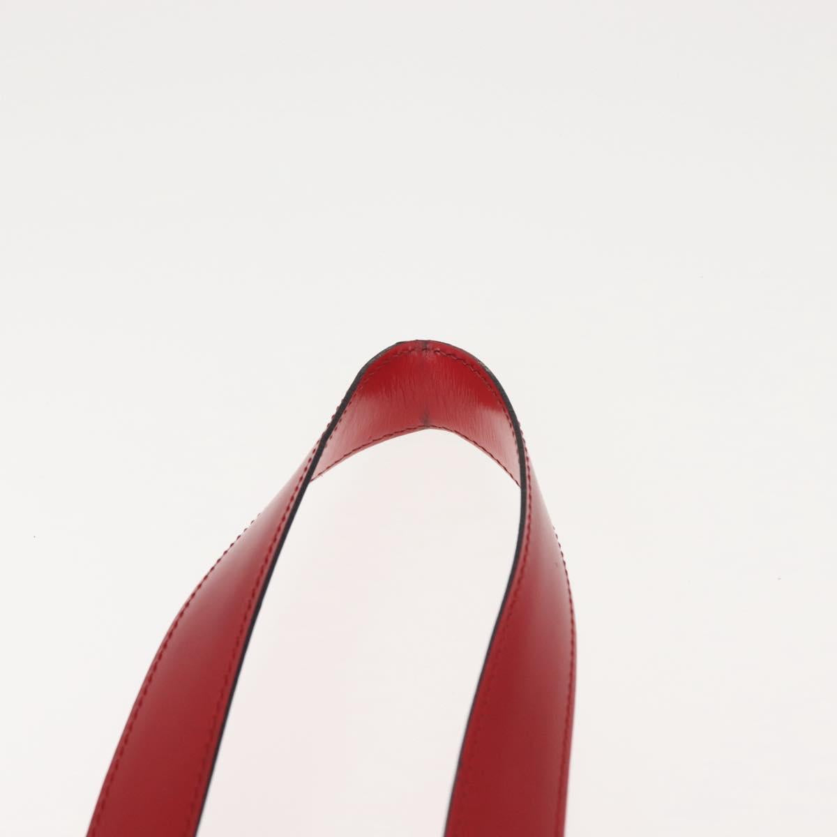 LOUIS VUITTON Epi Sac Depaule GM Shoulder Bag Red M80197 LV Auth 148137