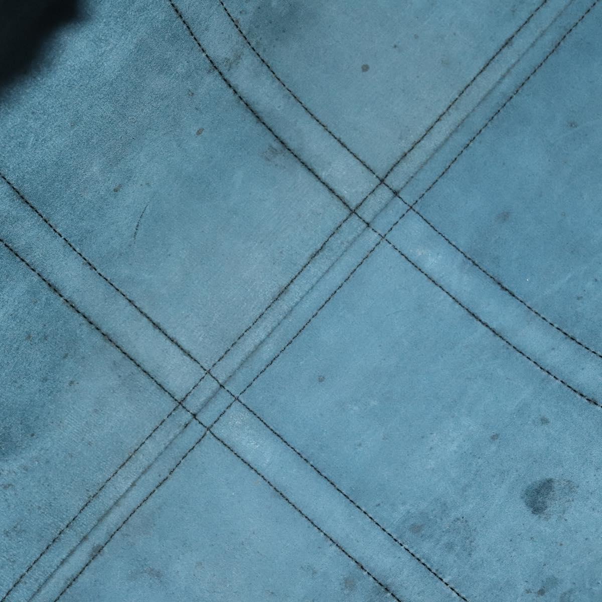 LOUIS VUITTON Epi Keepall 45 Boston Bag Blue M42975 LV Auth 148140