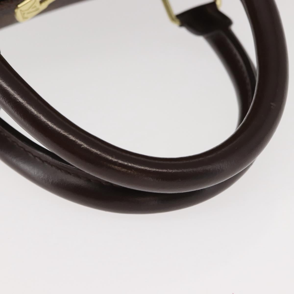 LOUIS VUITTON Damier Ebene Keepall 50 Boston Bag N41427 LV Auth 148143