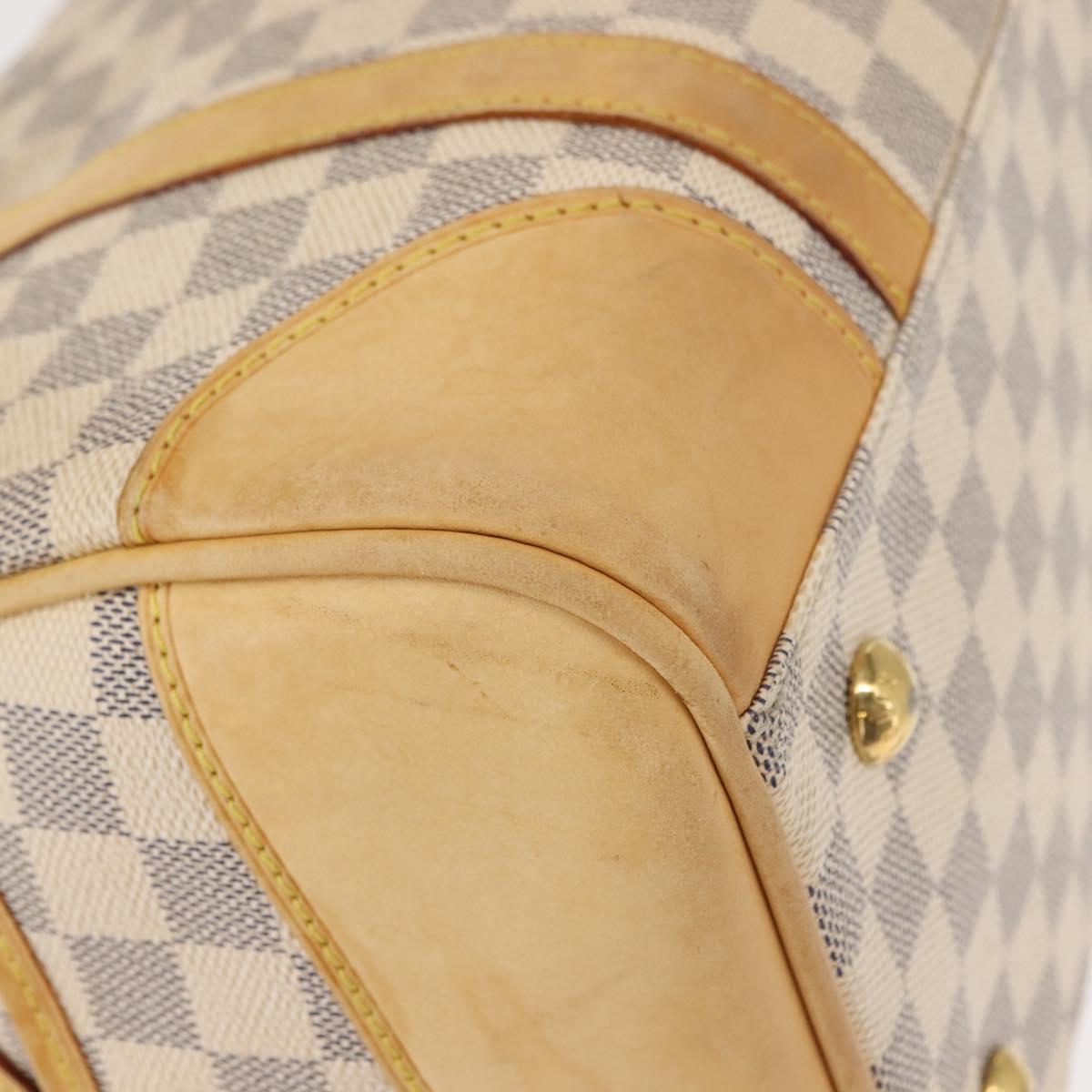 LOUIS VUITTON Damier Azur Berkeley Hand Bag N52001 LV Auth 148149