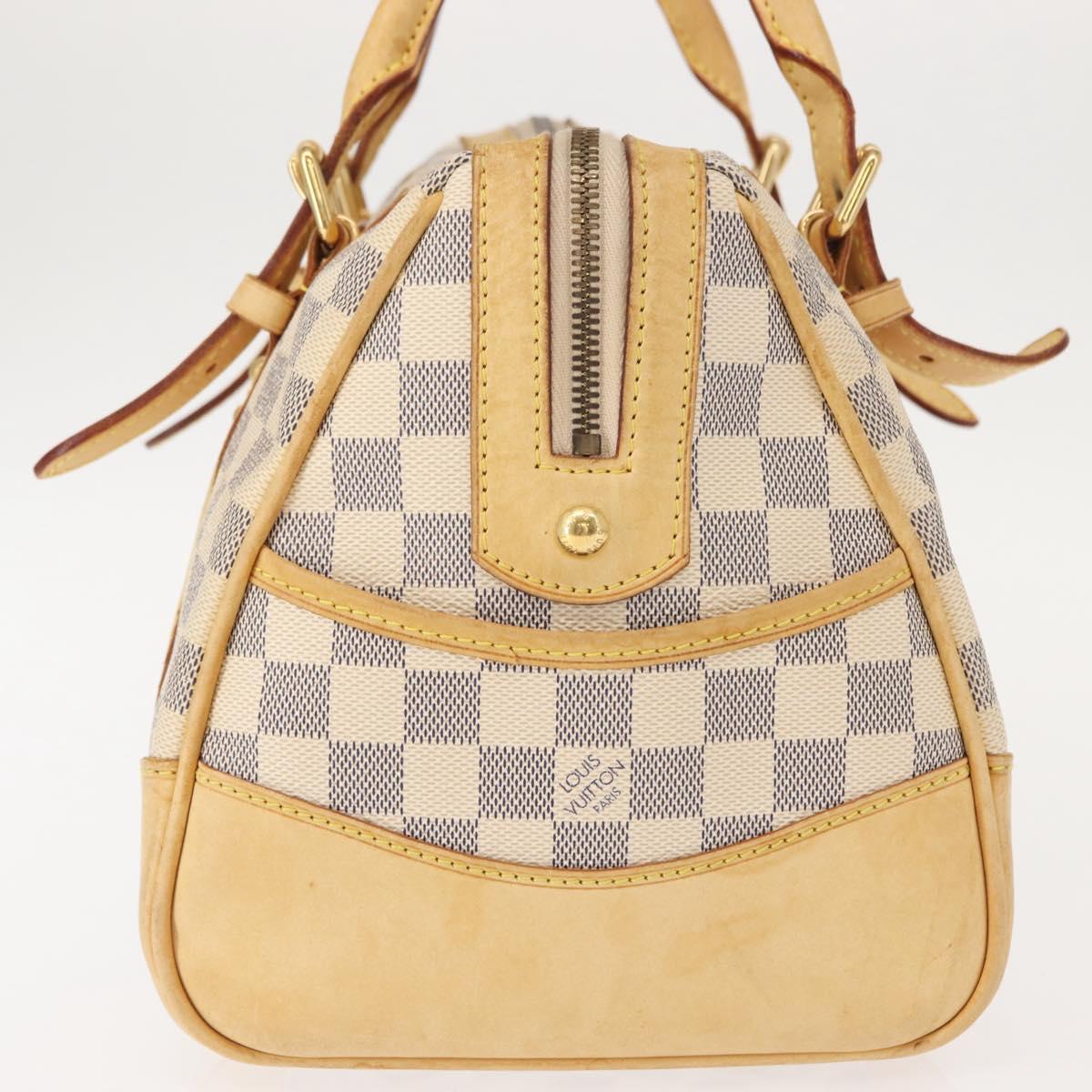 LOUIS VUITTON Damier Azur Berkeley Hand Bag N52001 LV Auth 148149
