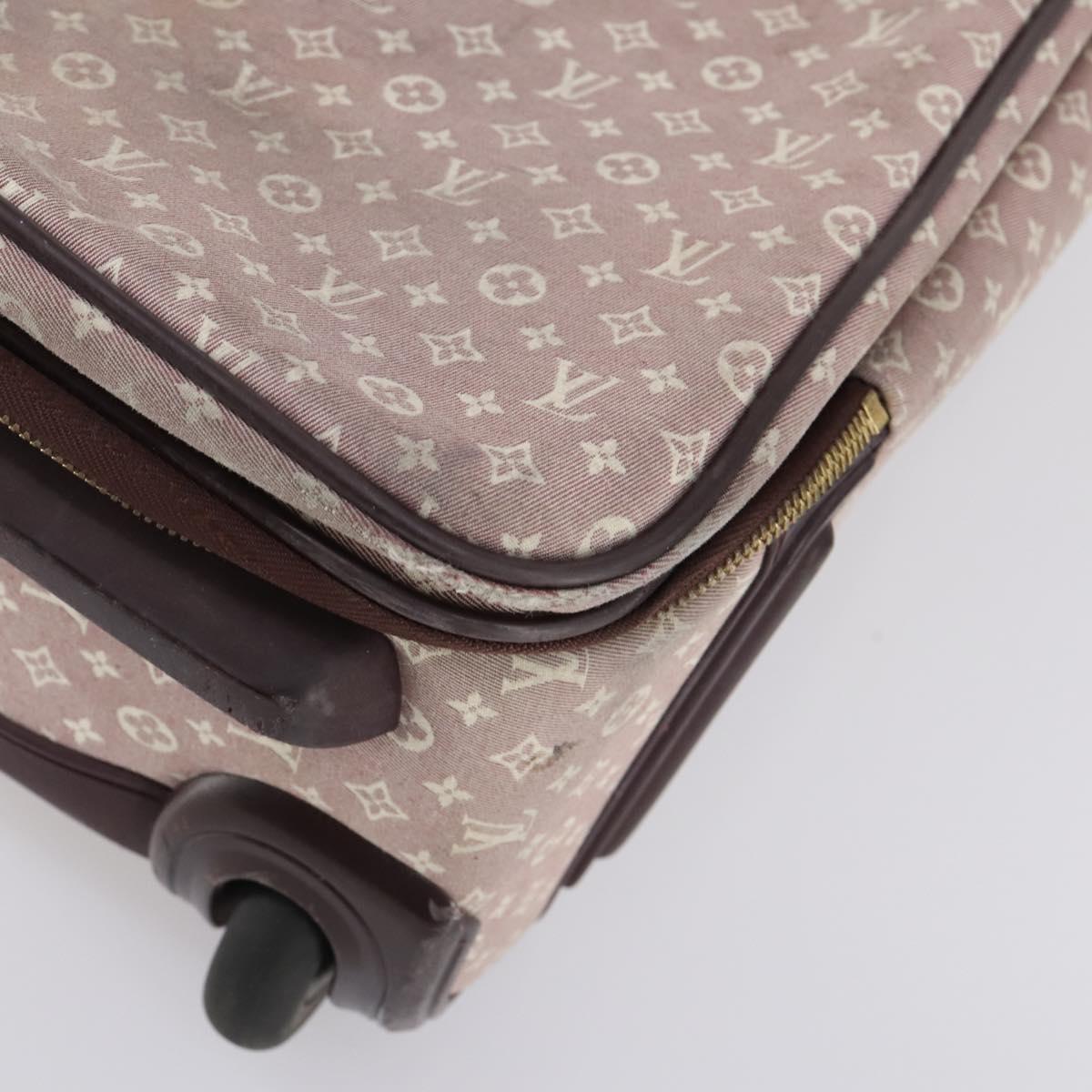 LOUIS VUITTON Monogram Idylle Pegas 55 suitcase Sepia M40481 LV Auth 148152