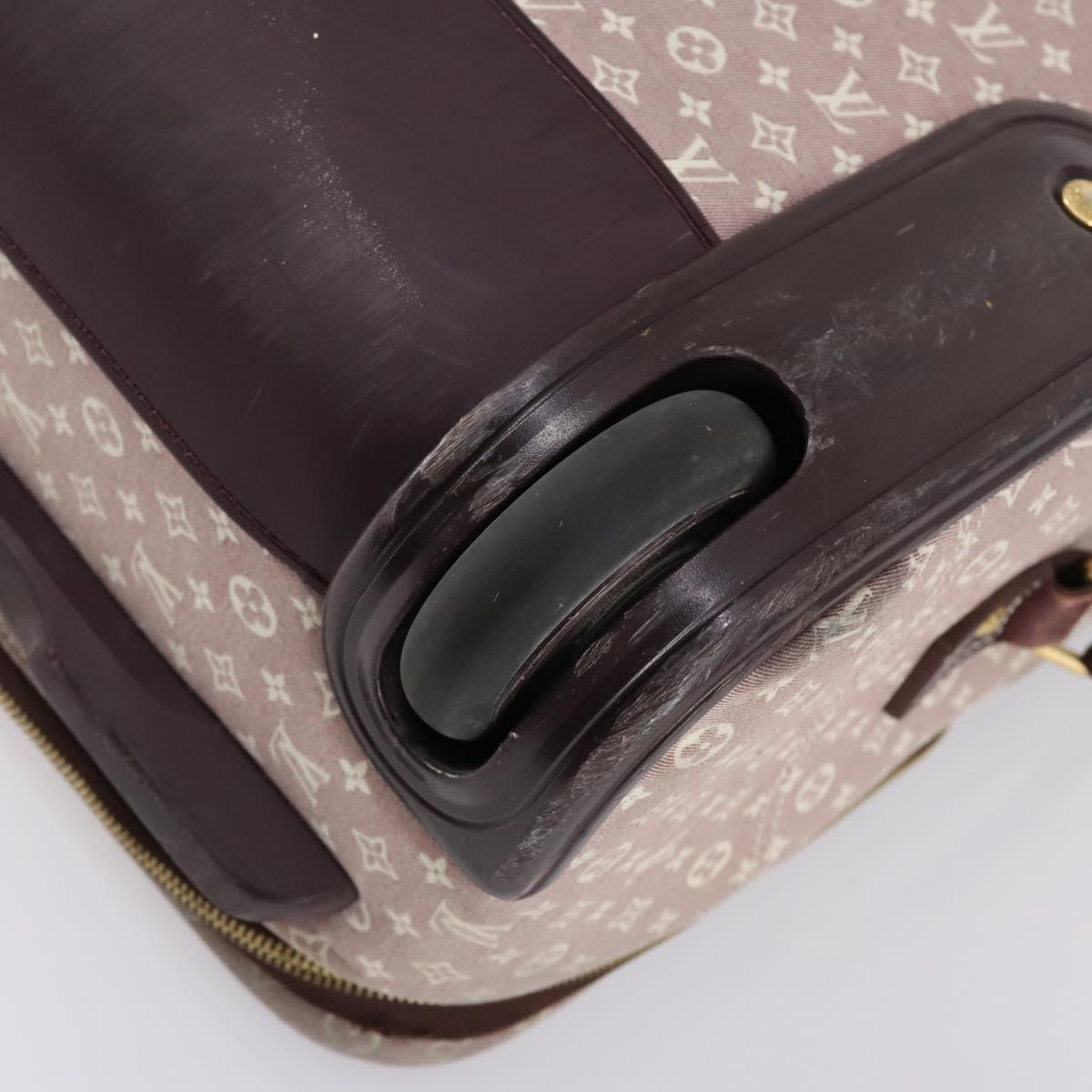 LOUIS VUITTON Monogram Idylle Pegas 55 suitcase Sepia M40481 LV Auth 148152