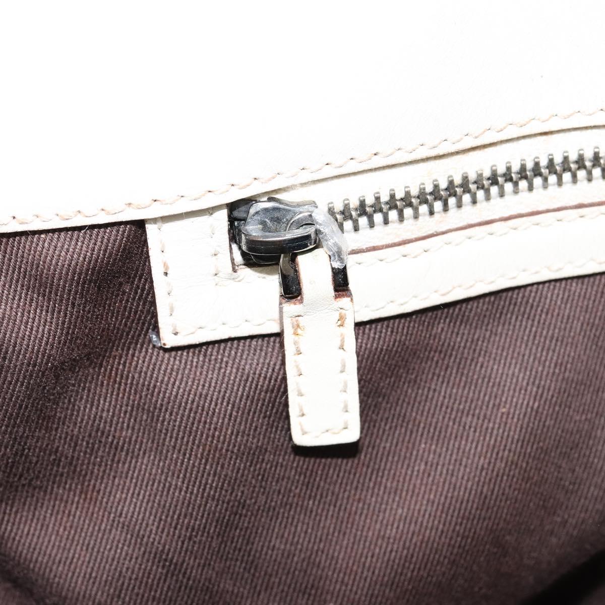 GUCCI GG Canvas Tote Bag Beige 107757 Auth 148167