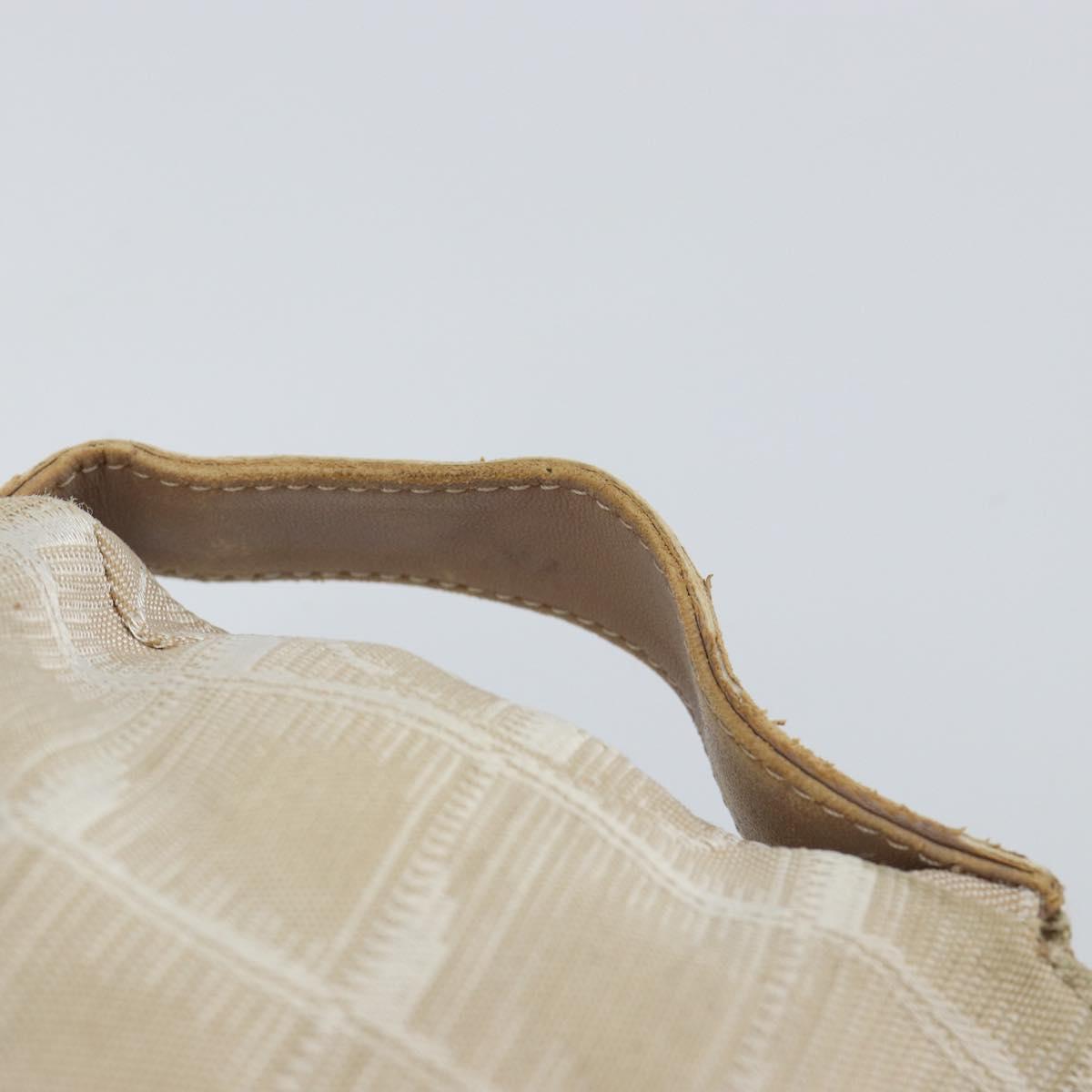 CHANEL New Travel Line Pouch Beige CC Auth 148196