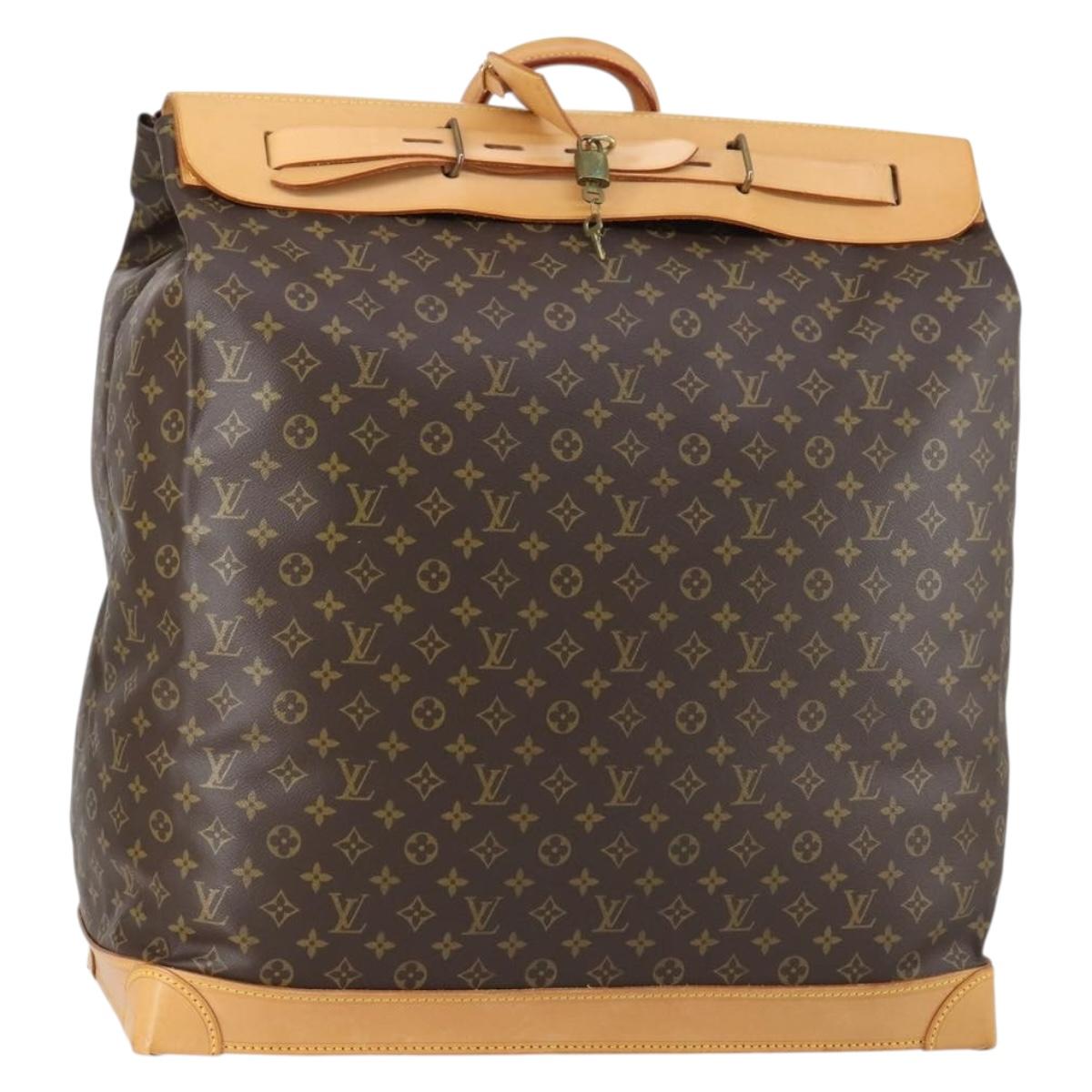 LOUIS VUITTON Monogram Steamer 55 Boston Bag M41124 LV Auth 148205SV