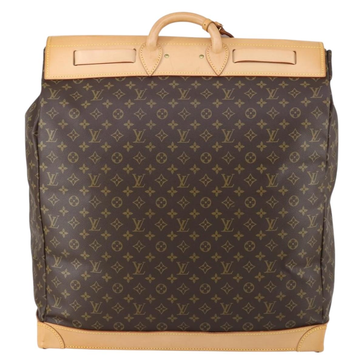 LOUIS VUITTON Monogram Steamer 55 Boston Bag M41124 LV Auth 148205A