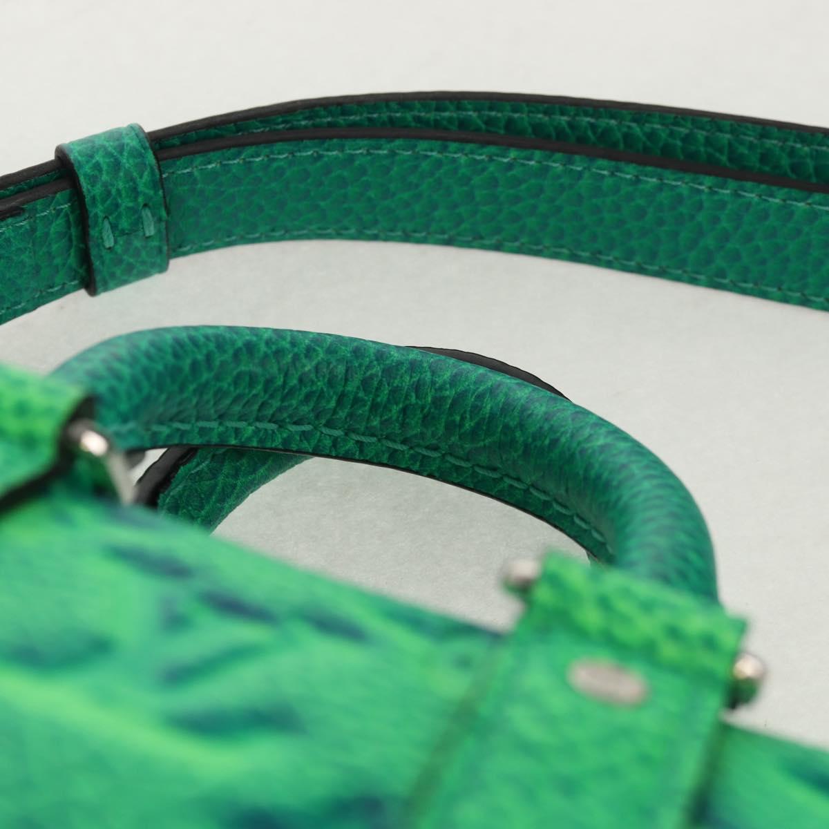 LOUIS VUITTON Monogram Illusion Keepall XS Hand Bag Green M59691 Auth 148207SM