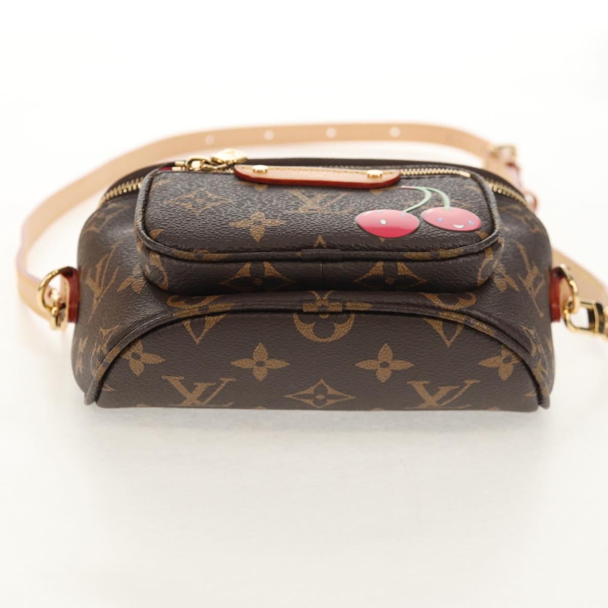 LOUIS VUITTON Monogram Cherry Shoulder Bag M13449 LV Auth 148208SM