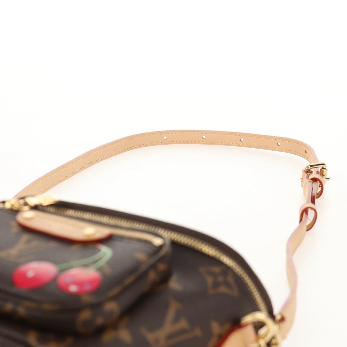 LOUIS VUITTON Monogram Cherry Shoulder Bag M13449 LV Auth 148208SM