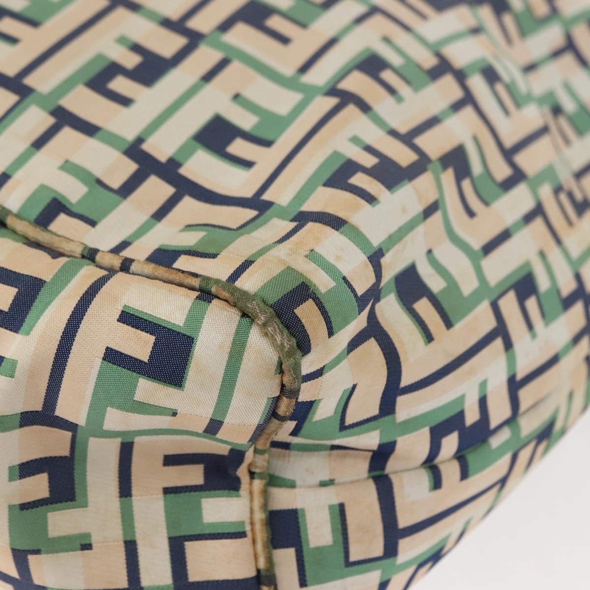 FENDI Zucca Canvas Tote Bag White Auth 148214