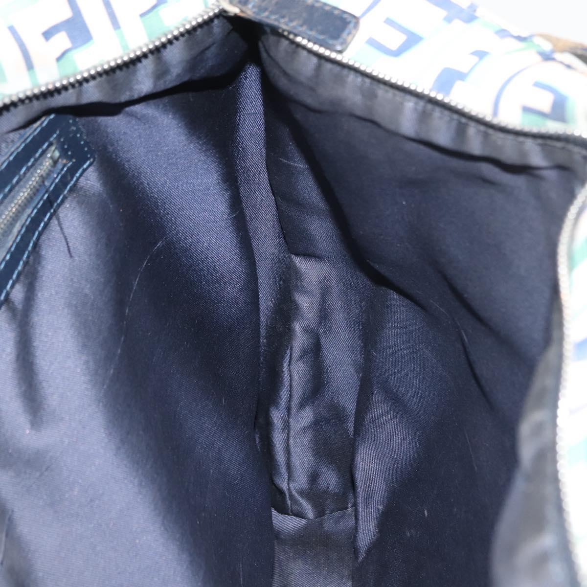 FENDI Zucca Canvas Tote Bag White Auth 148214