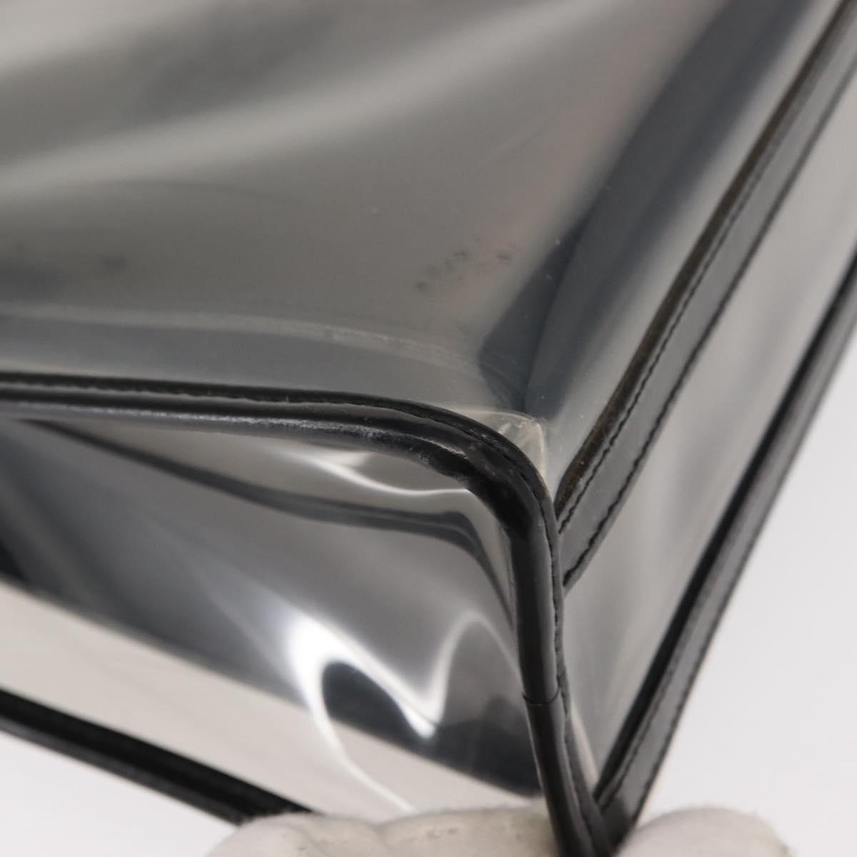 GUCCI Tote Bag Vinyl Black 001 2058 1773 5 Auth 148248