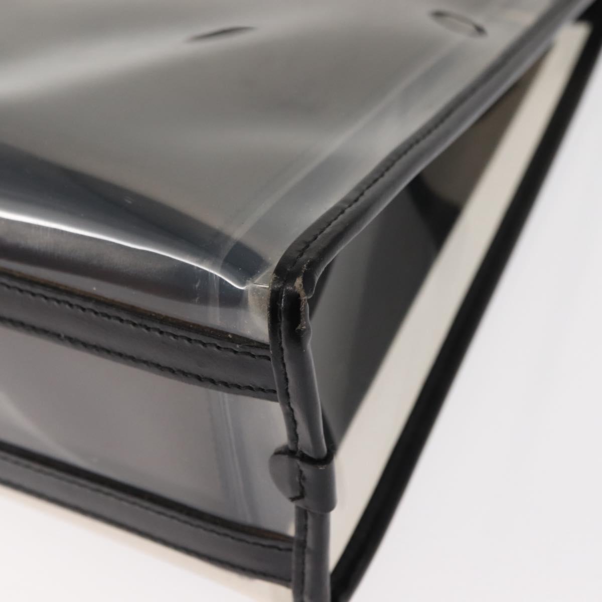 GUCCI Tote Bag Vinyl Black 001 2058 1773 5 Auth 148248