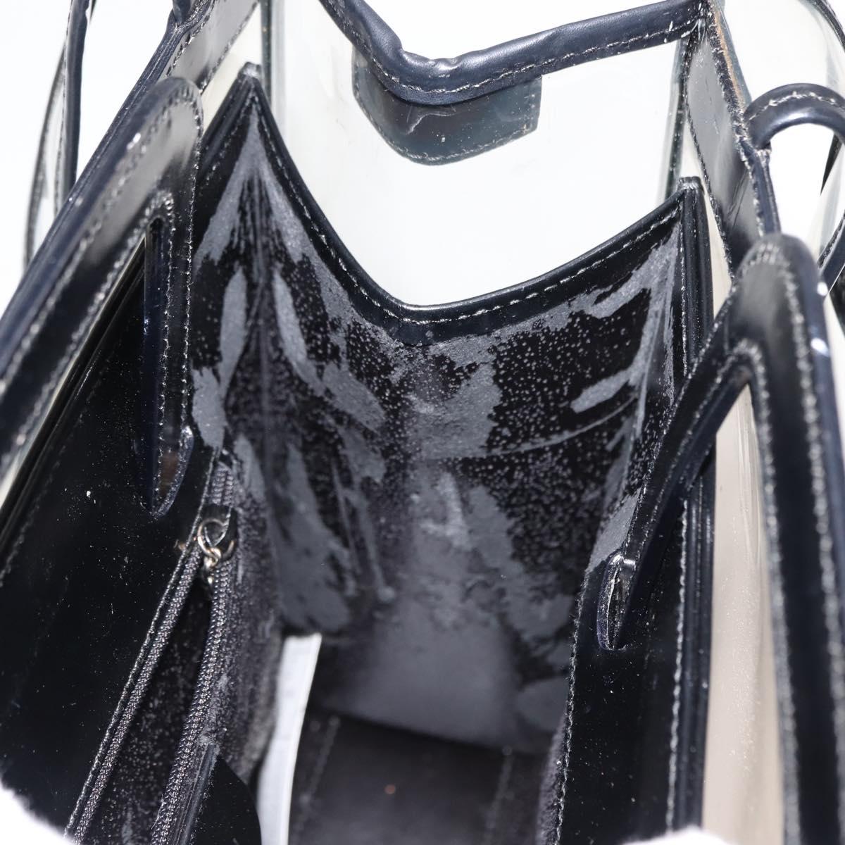 GUCCI Tote Bag Vinyl Black 001 2058 1773 5 Auth 148248