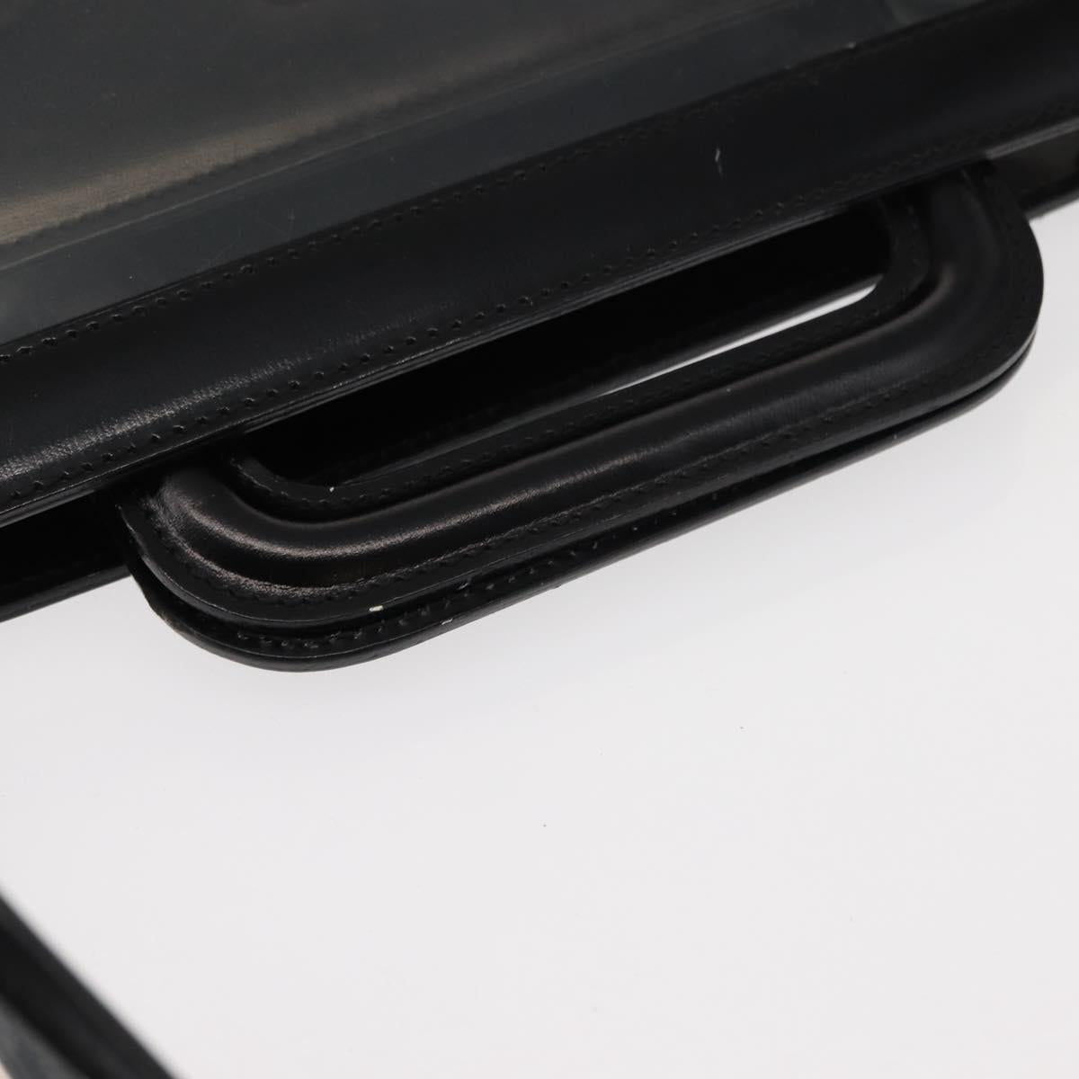 GUCCI Tote Bag Vinyl Black 001 2058 1773 5 Auth 148248