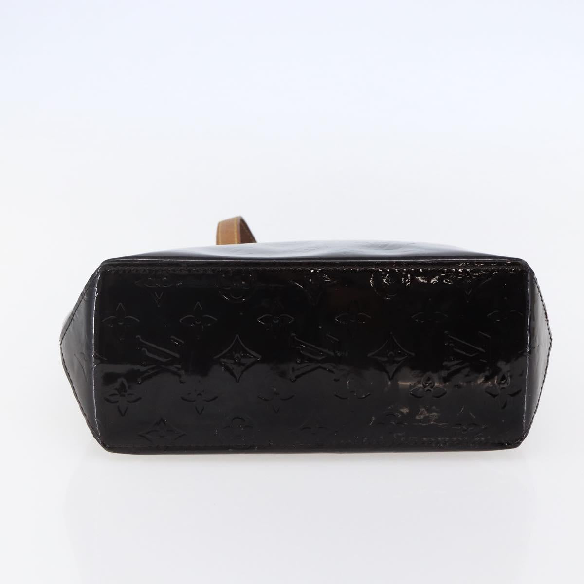LOUIS VUITTON Monogram Vernis Reade PM Hand Bag Amarante M91993 LV Auth 148294