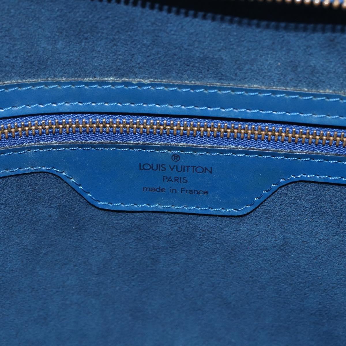 LOUIS VUITTON Epi Saint Jacques Shopping Shoulder Bag Blue M52275 LV Auth 148310