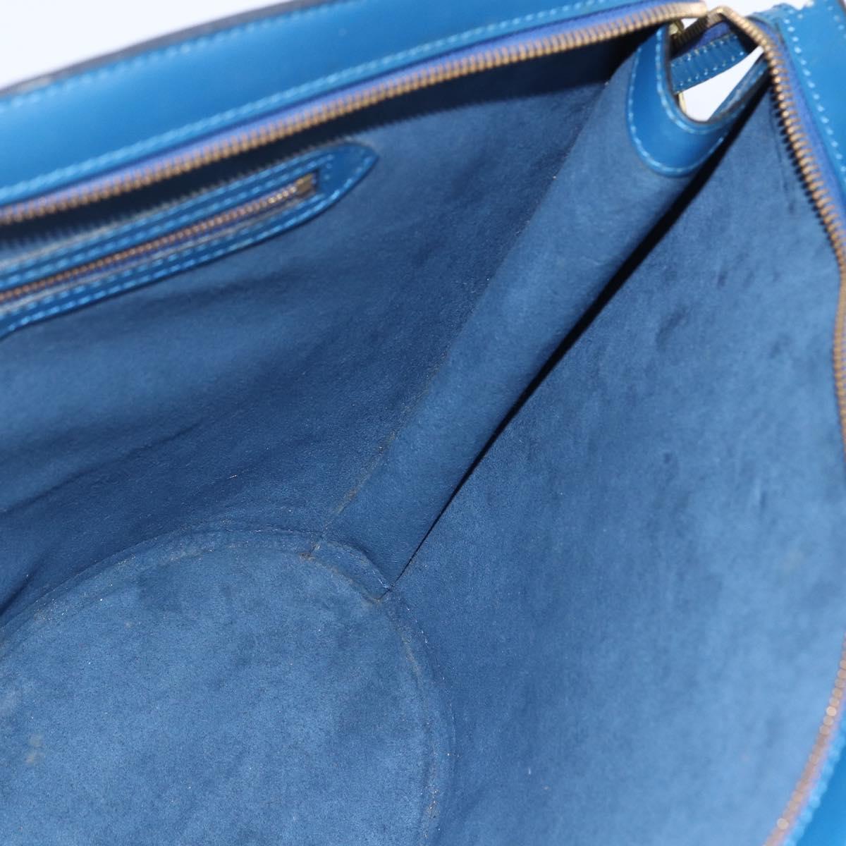 LOUIS VUITTON Epi Saint Jacques Shopping Shoulder Bag Blue M52275 LV Auth 148310