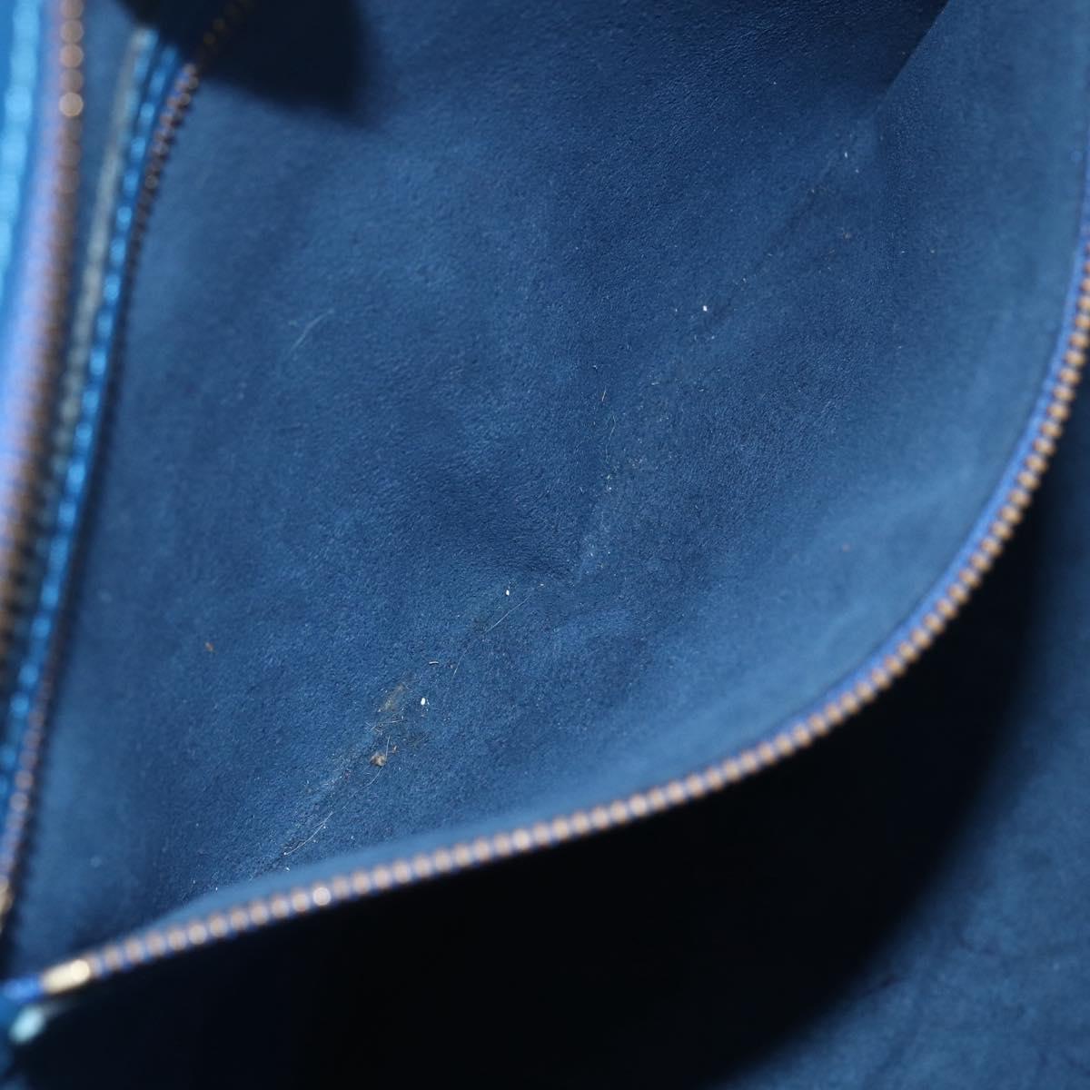 LOUIS VUITTON Epi Saint Jacques Shopping Shoulder Bag Blue M52275 LV Auth 148310