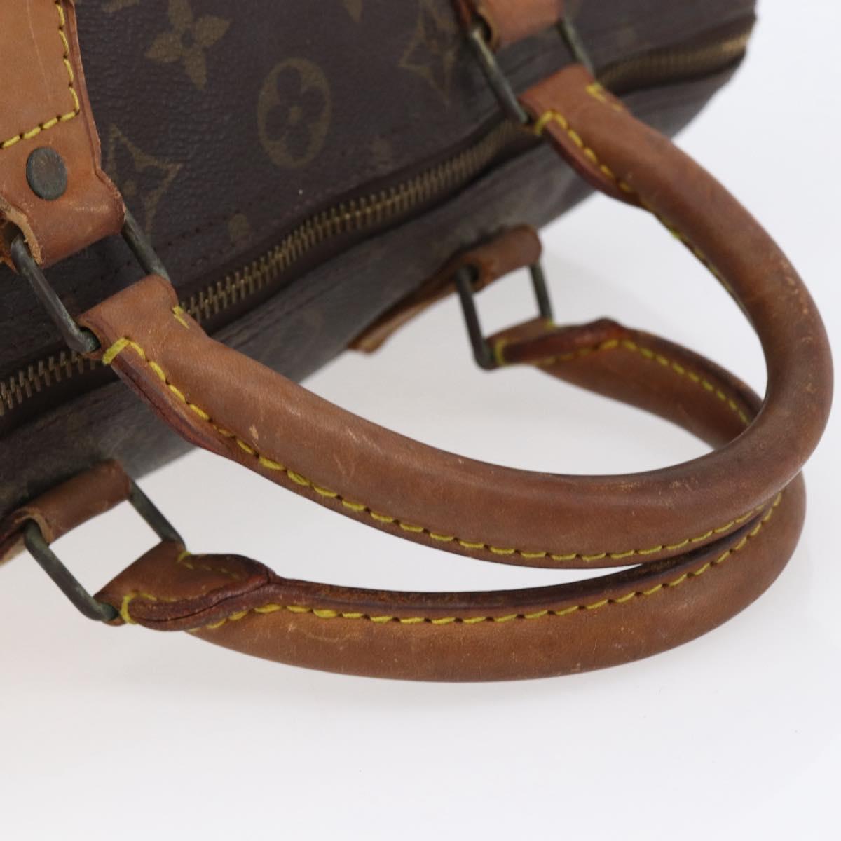 LOUIS VUITTON Monogram Speedy 30 Hand Bag M41526 LV Auth 148329