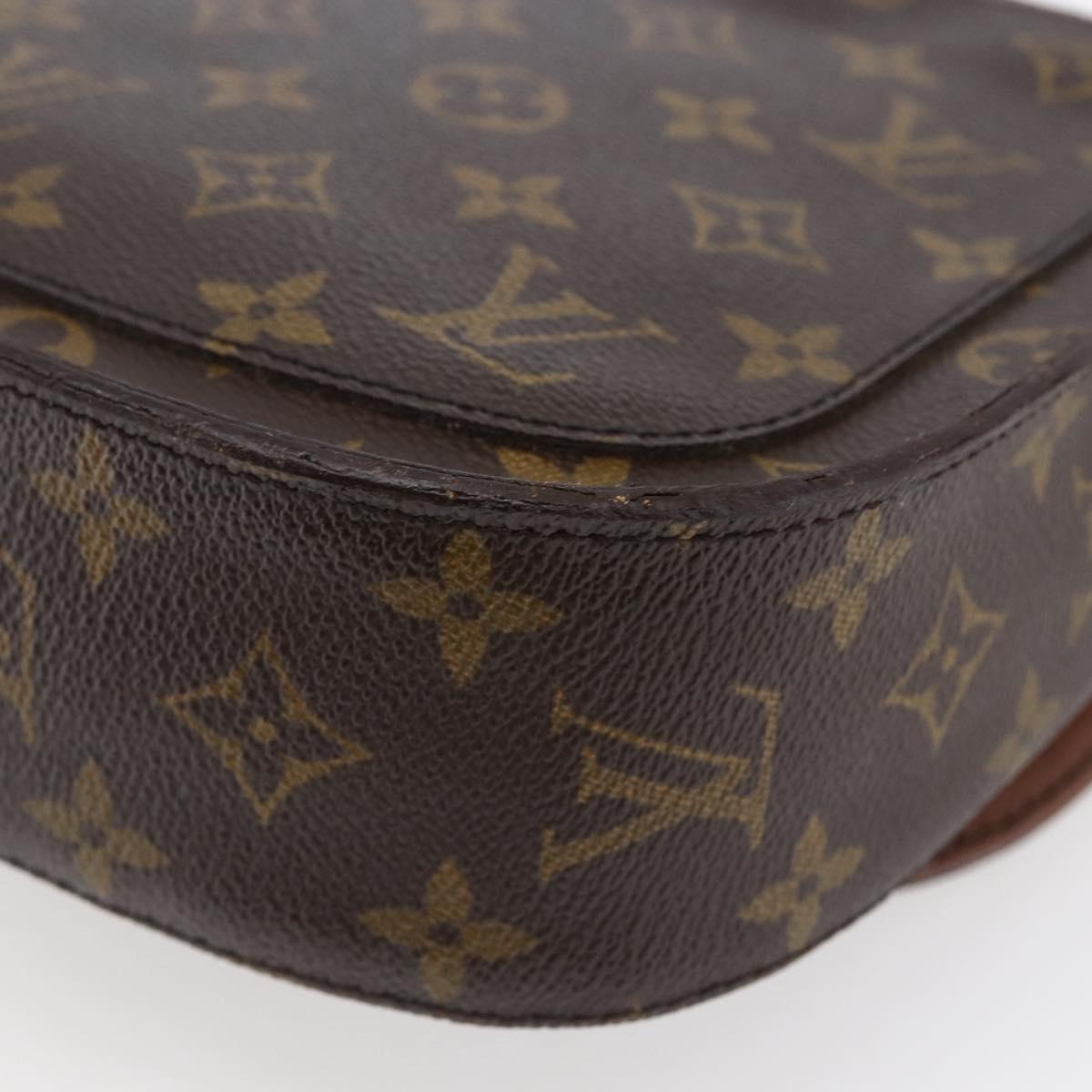 LOUIS VUITTON Monogram Saint Cloud GM Shoulder Bag M51242 LV Auth 148330