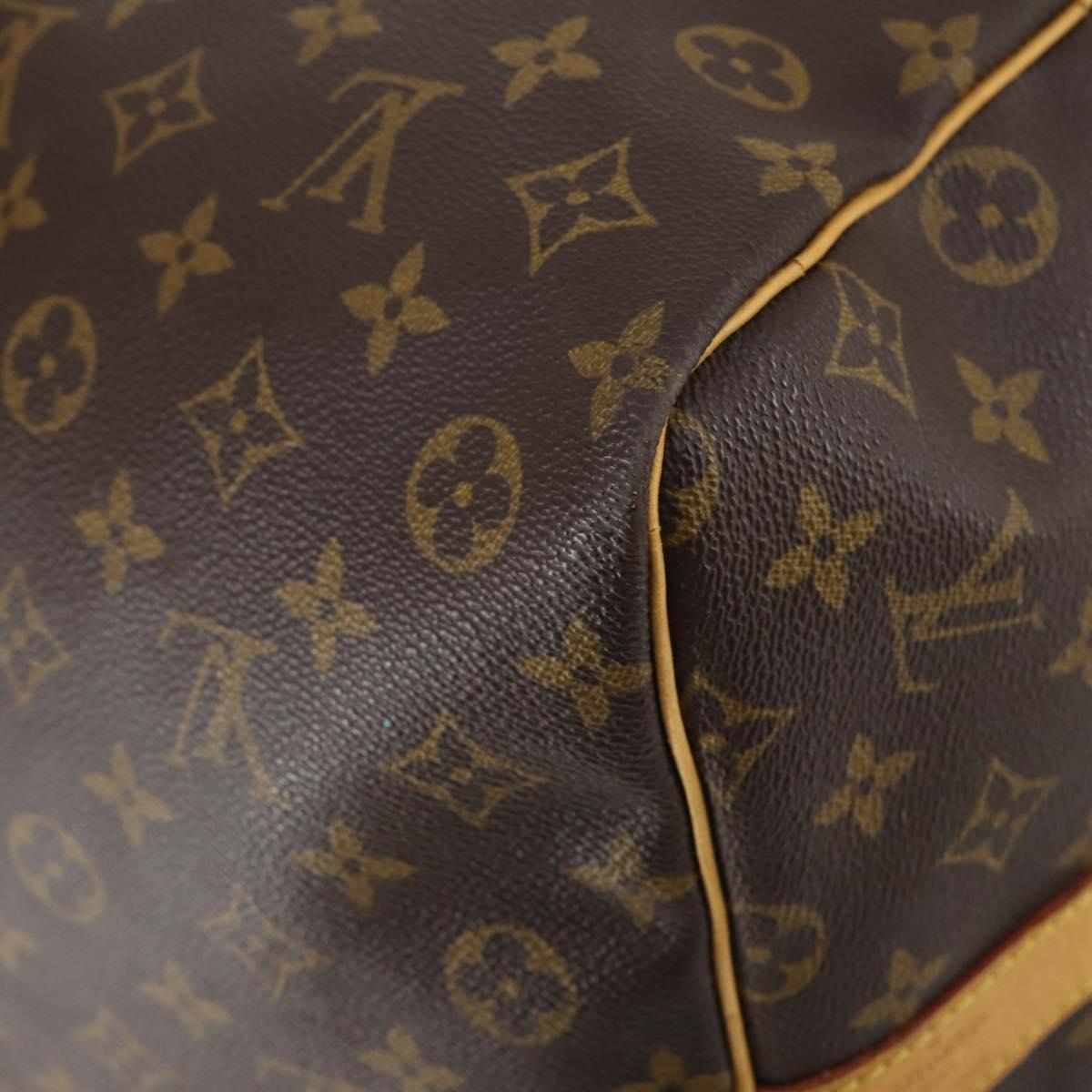 LOUIS VUITTON Monogram Keepall Bandouliere 60 Boston Bag M41412 LV Auth 148346
