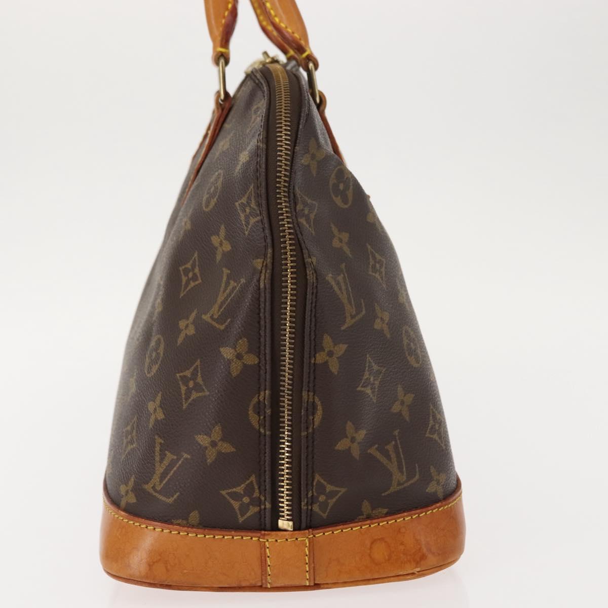 LOUIS VUITTON Monogram Alma Hand Bag M51130 LV Auth 148360