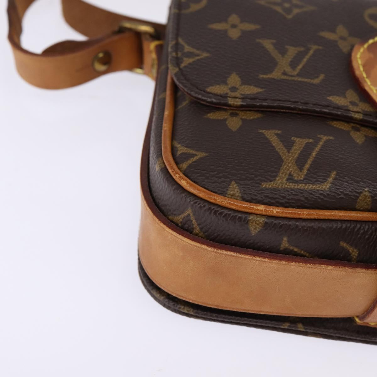 LOUIS VUITTON Monogram Cartouchiere PM Shoulder Bag M51254 LV Auth 148364