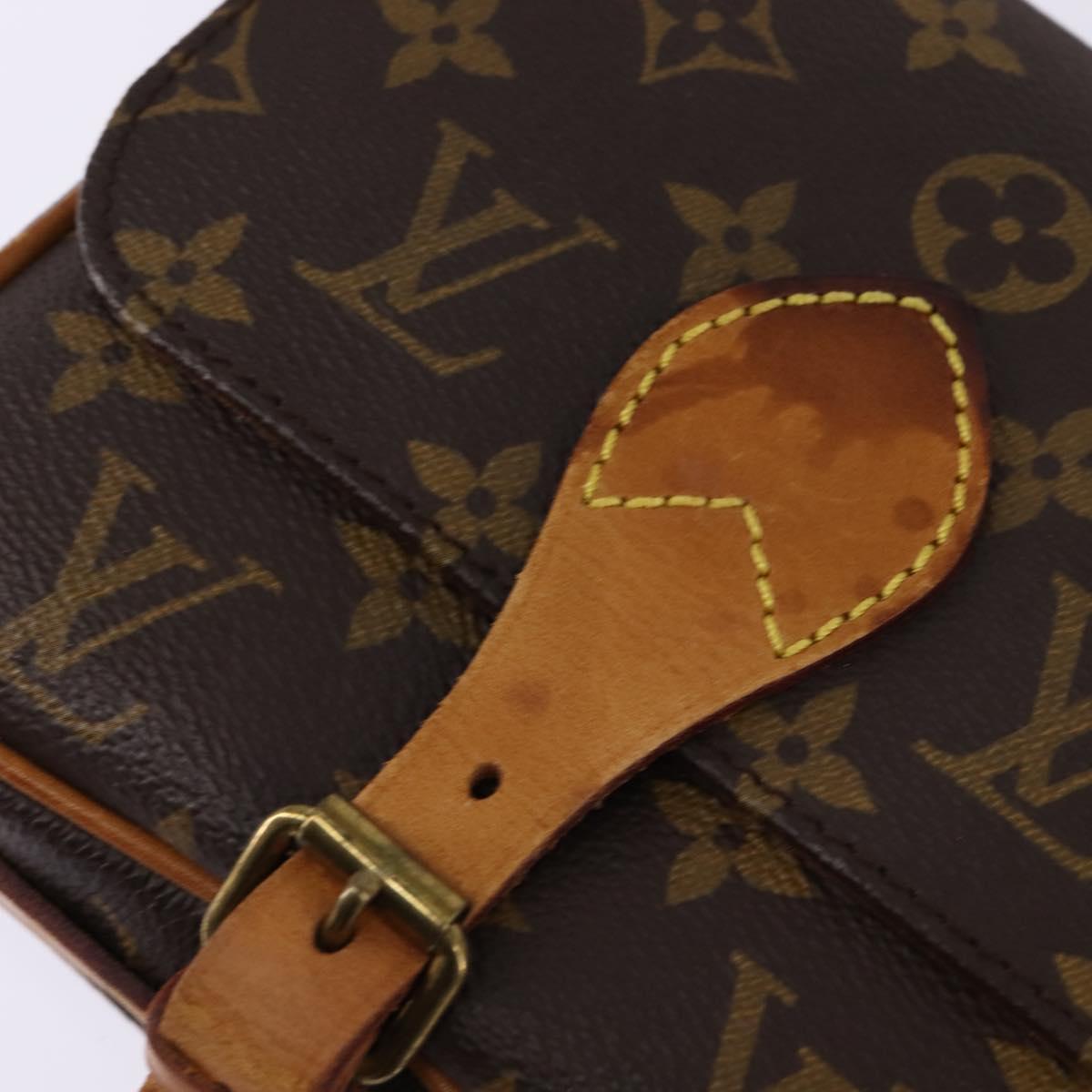 LOUIS VUITTON Monogram Cartouchiere PM Shoulder Bag M51254 LV Auth 148364