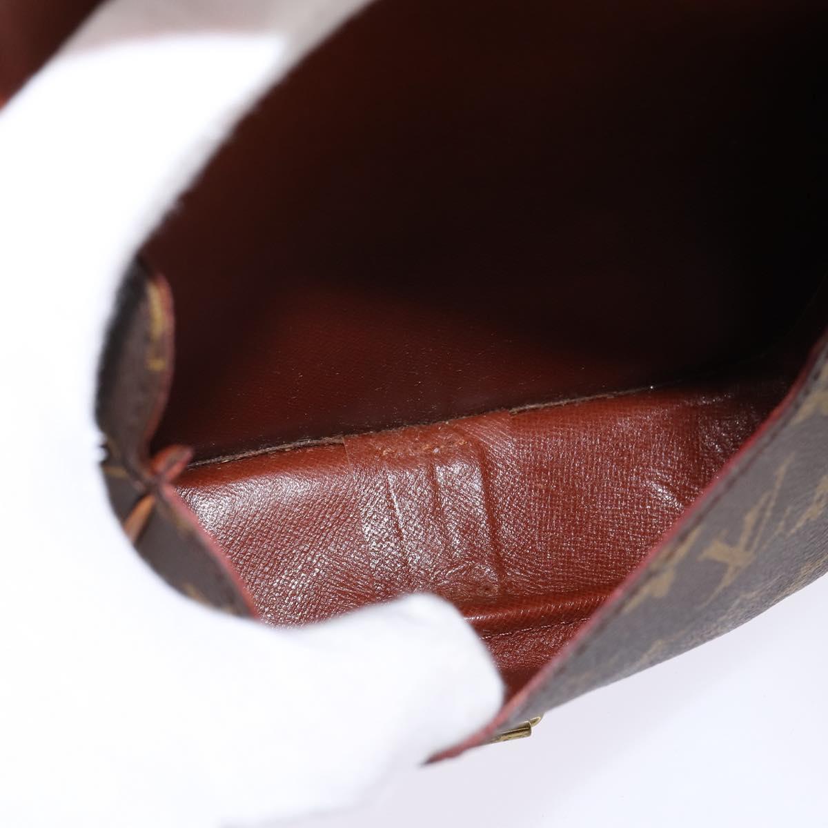 LOUIS VUITTON Monogram Cartouchiere PM Shoulder Bag M51254 LV Auth 148364