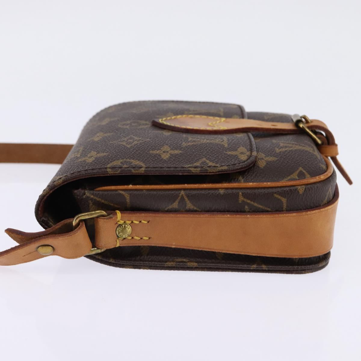 LOUIS VUITTON Monogram Cartouchiere PM Shoulder Bag M51254 LV Auth 148364