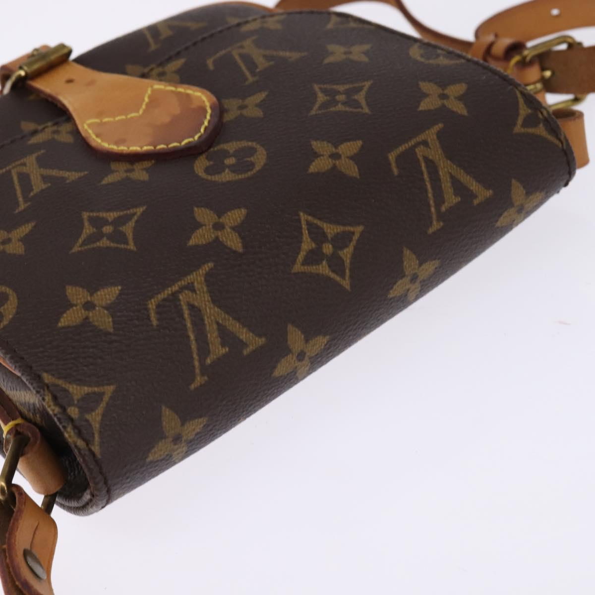 LOUIS VUITTON Monogram Cartouchiere PM Shoulder Bag M51254 LV Auth 148364