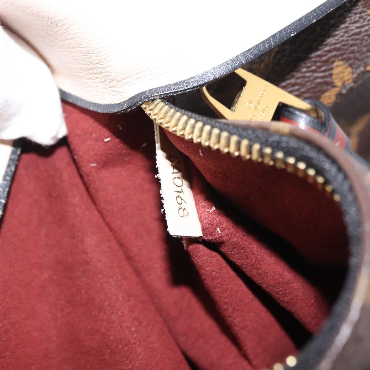 LOUIS VUITTON Monogram Tuile Reevess Shoulder Bag 2way M43576 LV Auth 148365